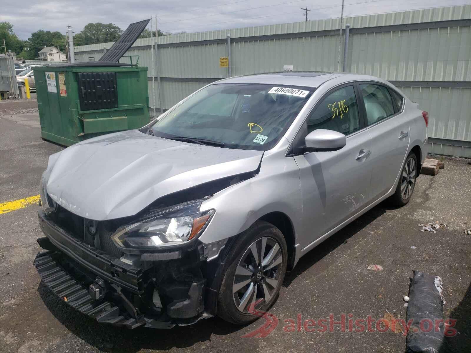 3N1AB7AP3KY222904 2019 NISSAN SENTRA