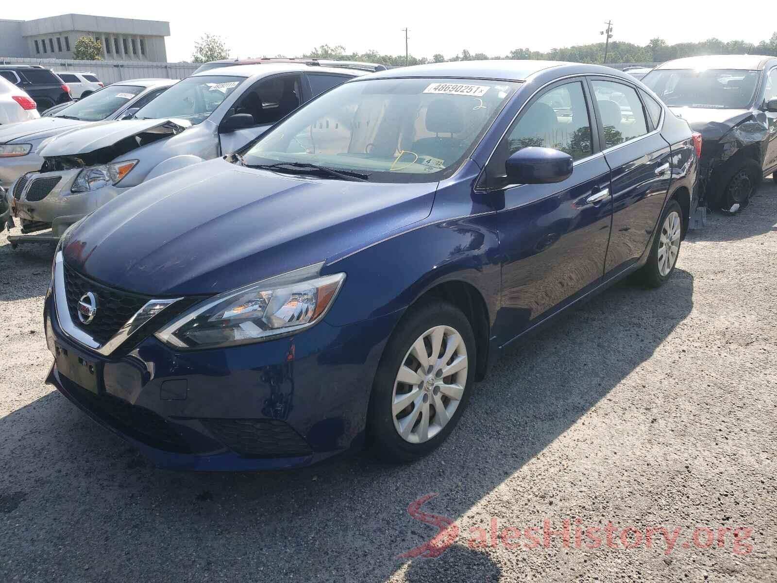 3N1AB7AP5GY219476 2016 NISSAN SENTRA