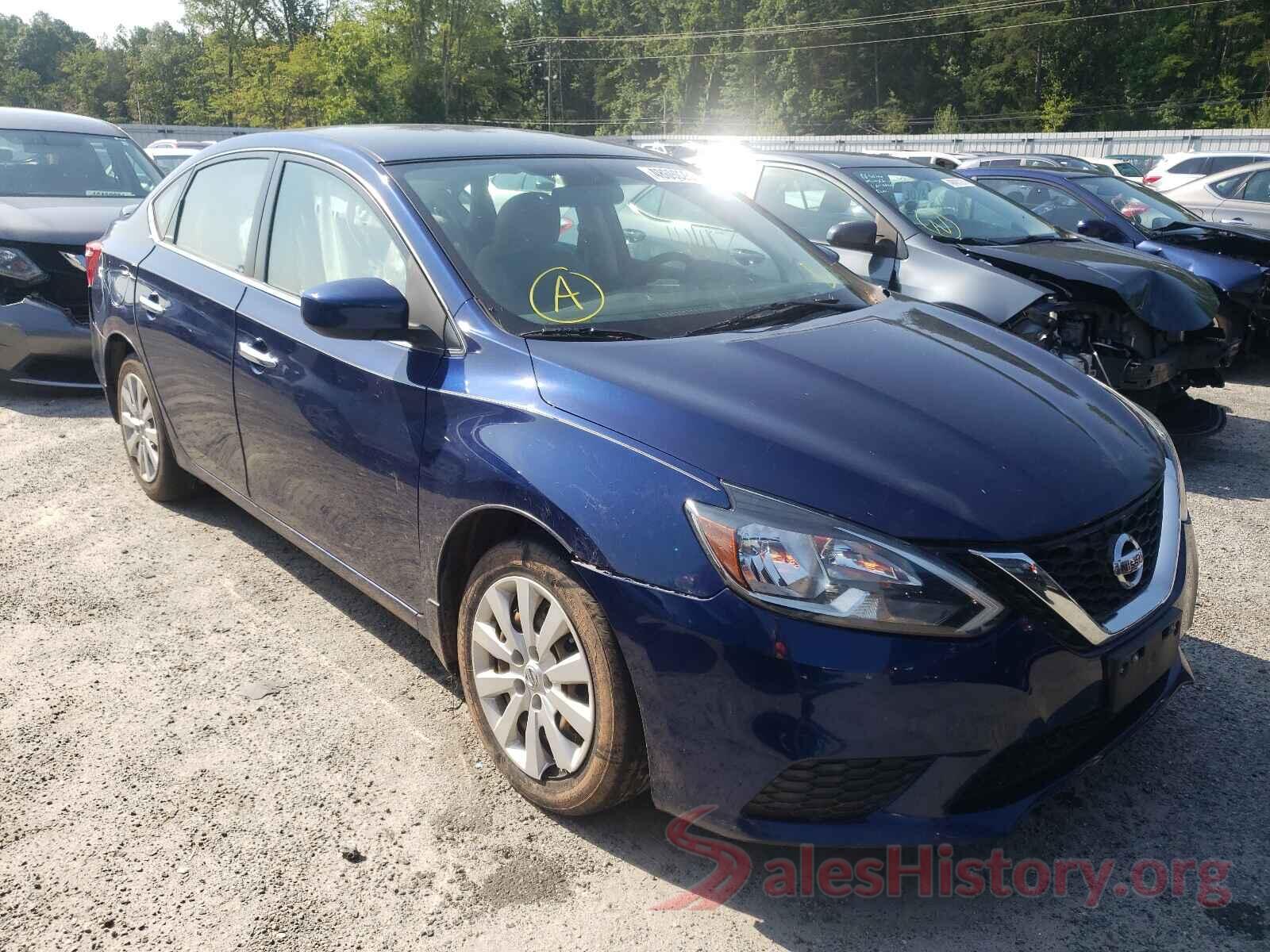 3N1AB7AP5GY219476 2016 NISSAN SENTRA