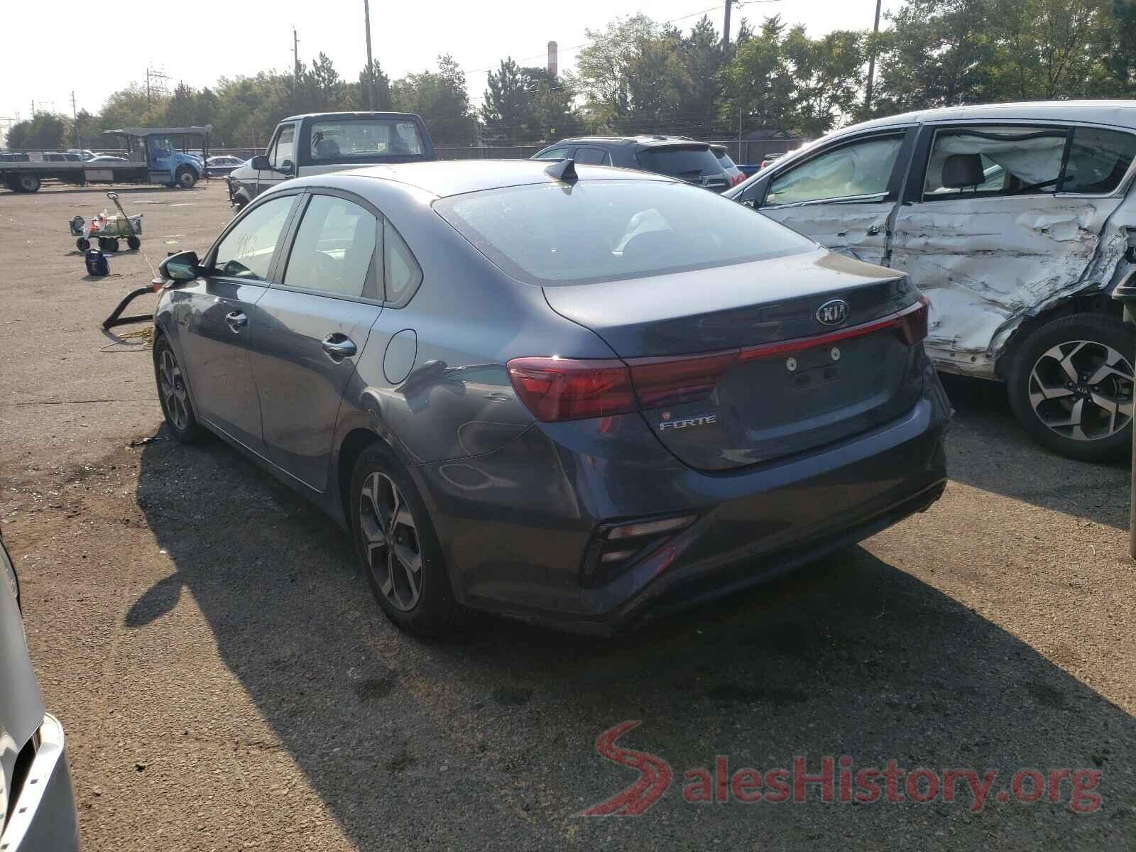 3KPF24AD8LE188162 2020 KIA FORTE