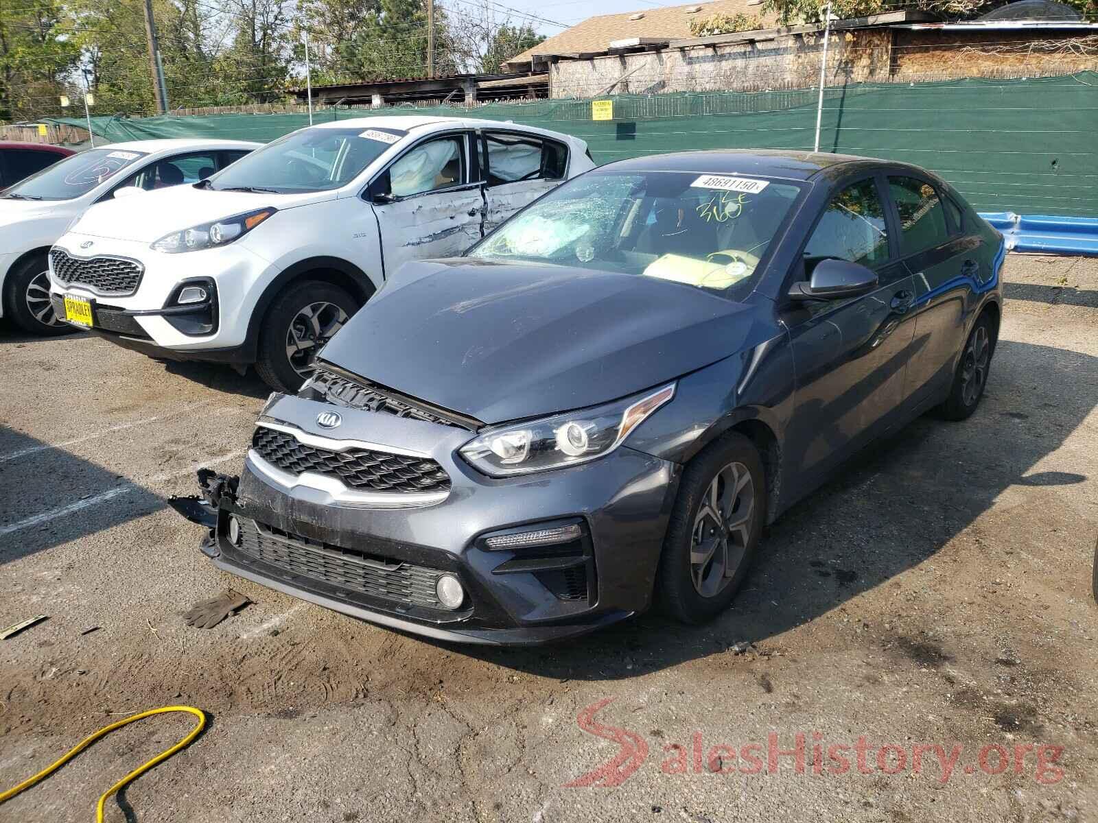 3KPF24AD8LE188162 2020 KIA FORTE