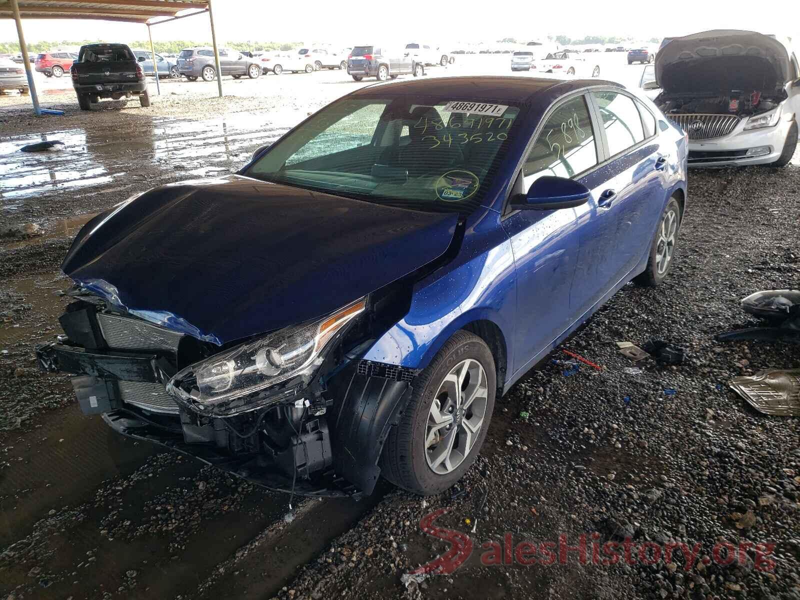 3KPF24AD4ME343520 2021 KIA FORTE