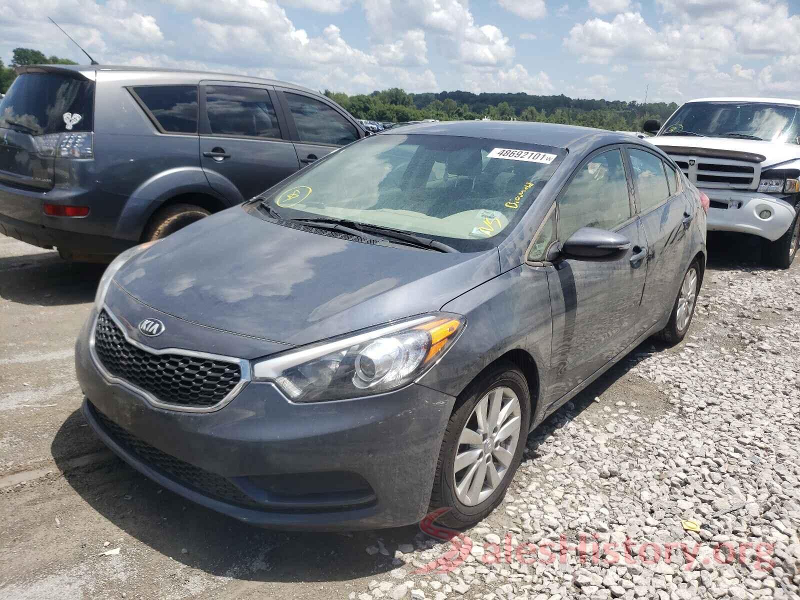 KNAFX4A62G5477054 2016 KIA FORTE