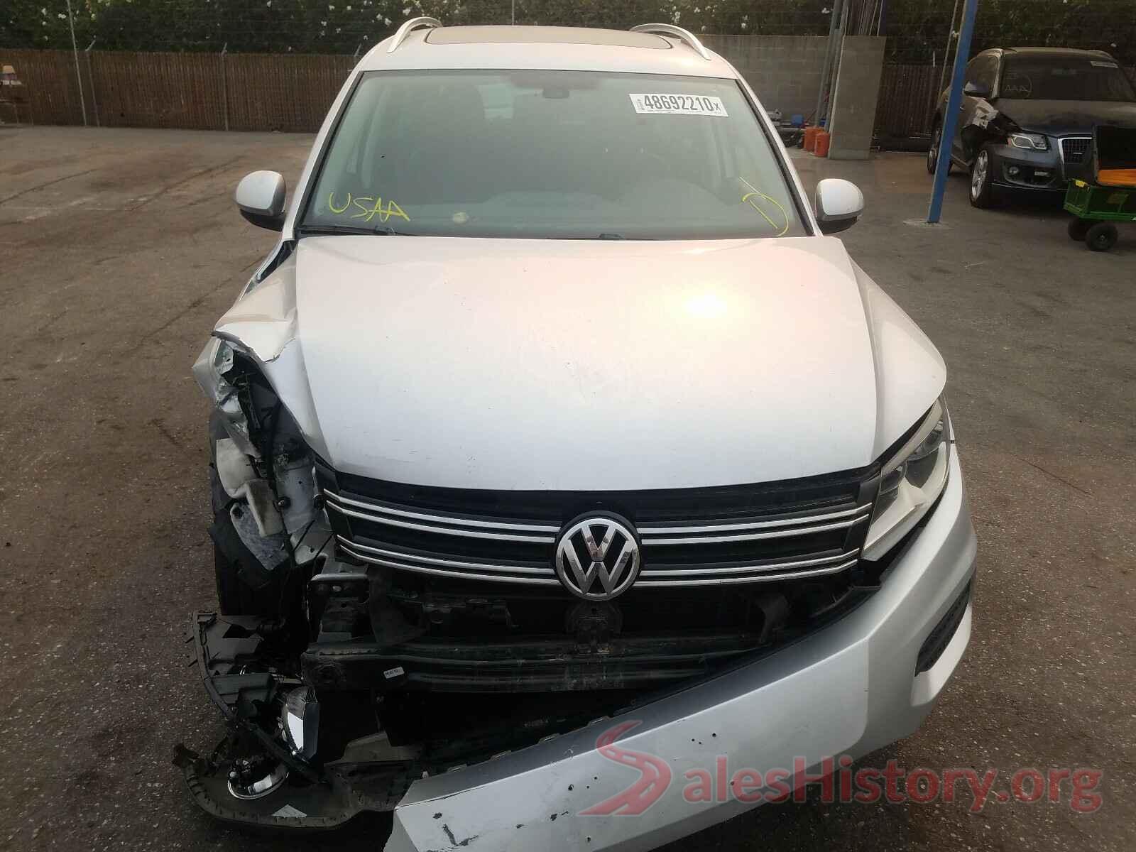 WVGSV7AX5HK014003 2017 VOLKSWAGEN TIGUAN