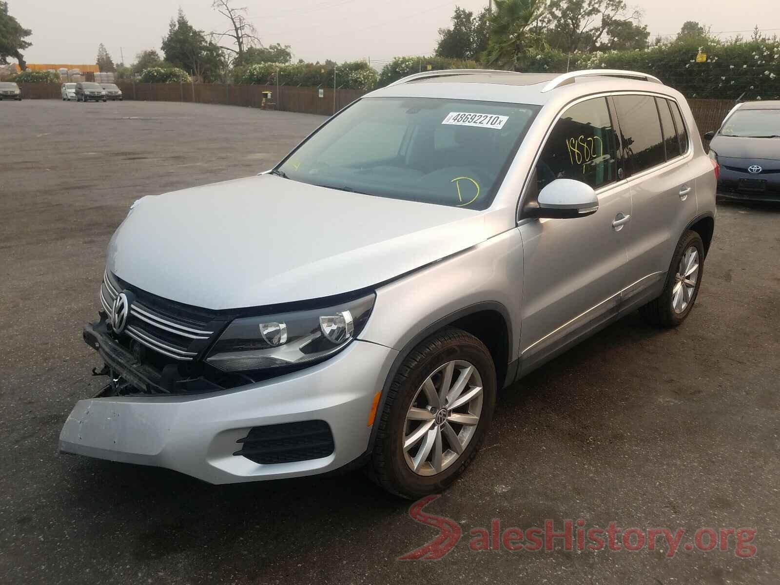 WVGSV7AX5HK014003 2017 VOLKSWAGEN TIGUAN