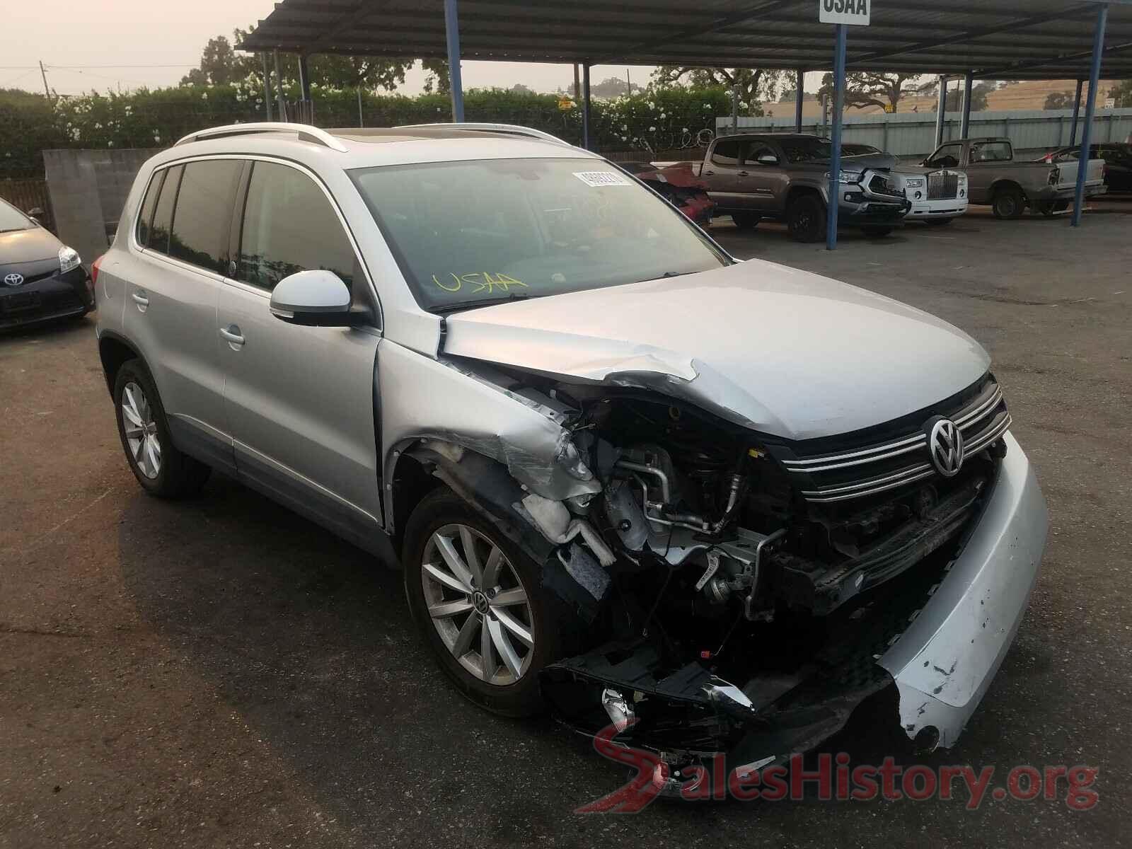 WVGSV7AX5HK014003 2017 VOLKSWAGEN TIGUAN