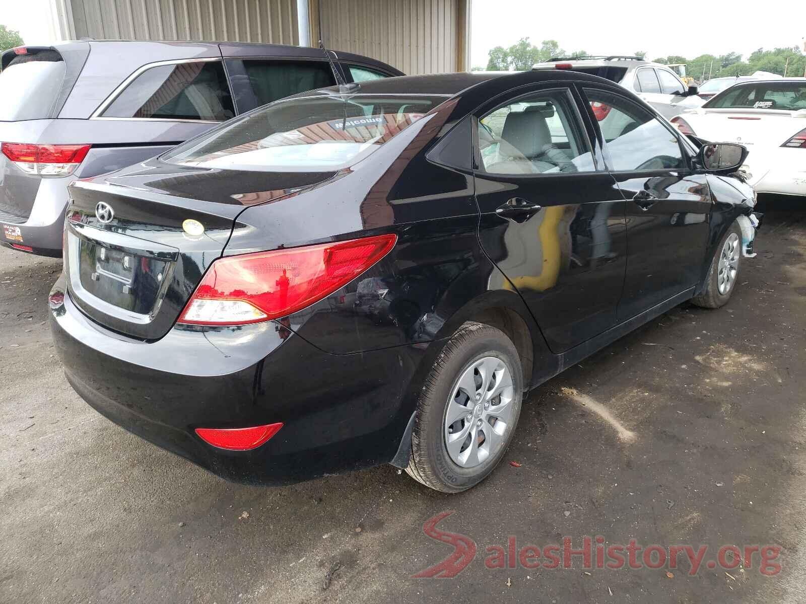 KMHCT4AE1GU053360 2016 HYUNDAI ACCENT