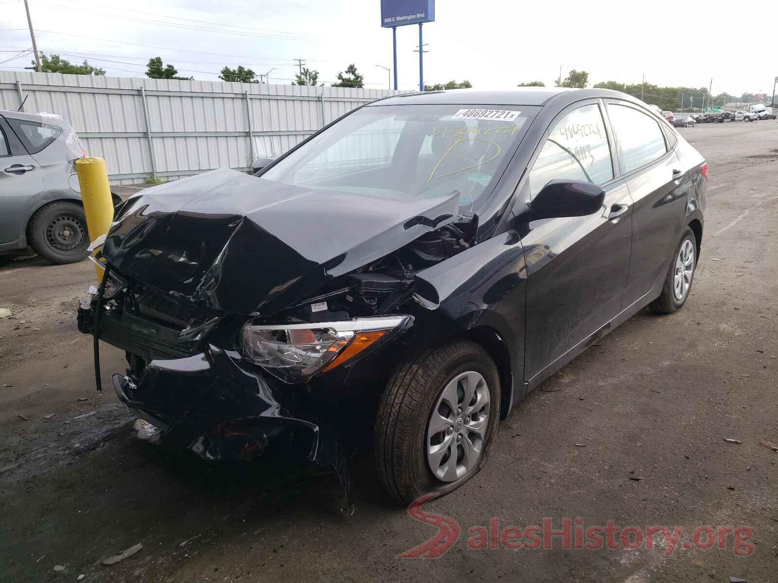 KMHCT4AE1GU053360 2016 HYUNDAI ACCENT