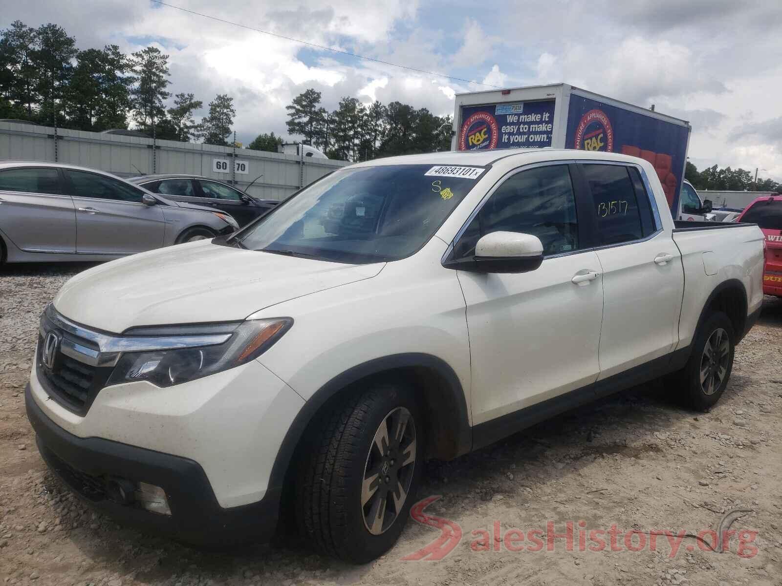 5FPYK3F67KB005315 2019 HONDA RIDGELINE