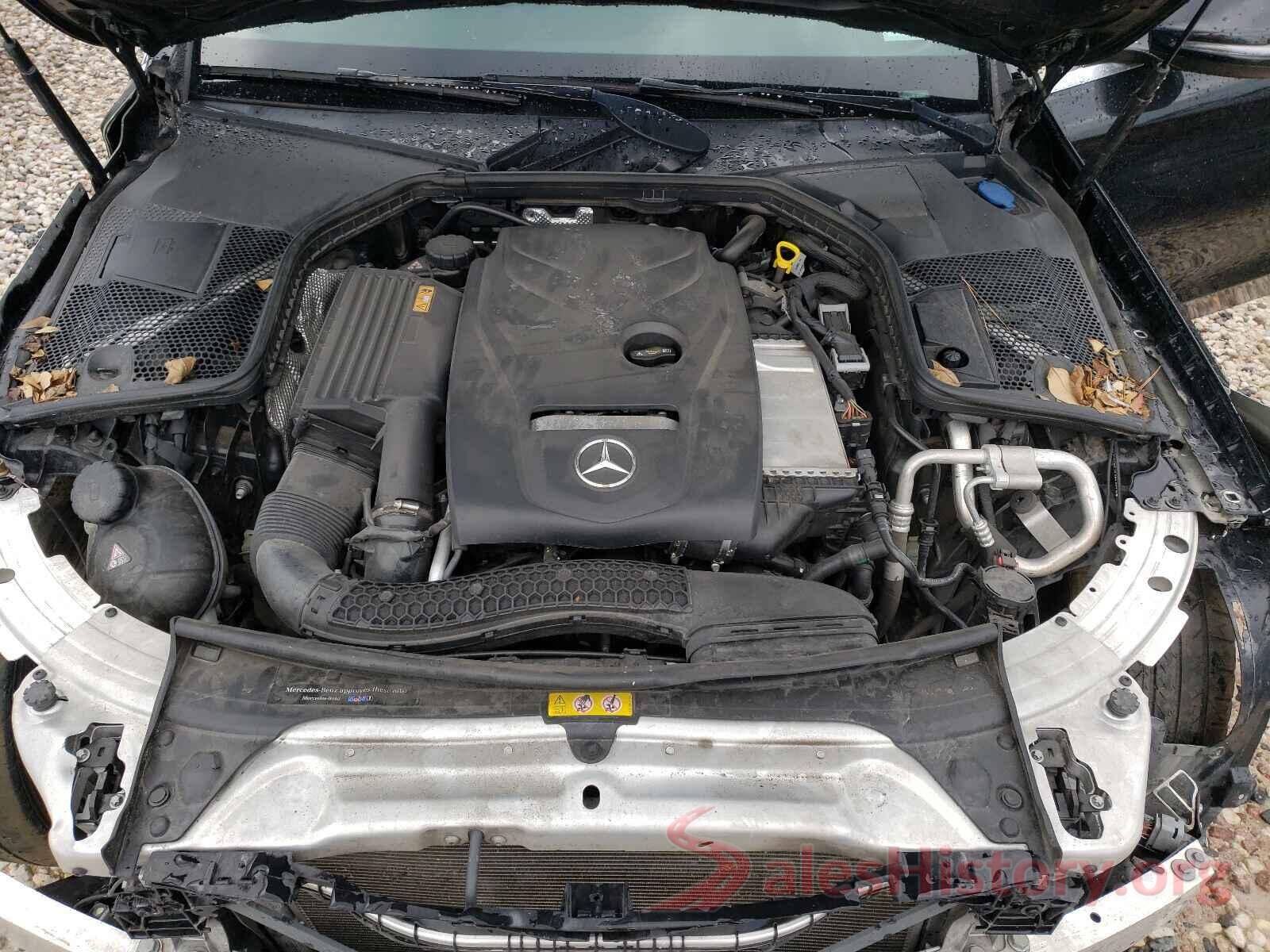 55SWF4JB4HU189599 2017 MERCEDES-BENZ C CLASS