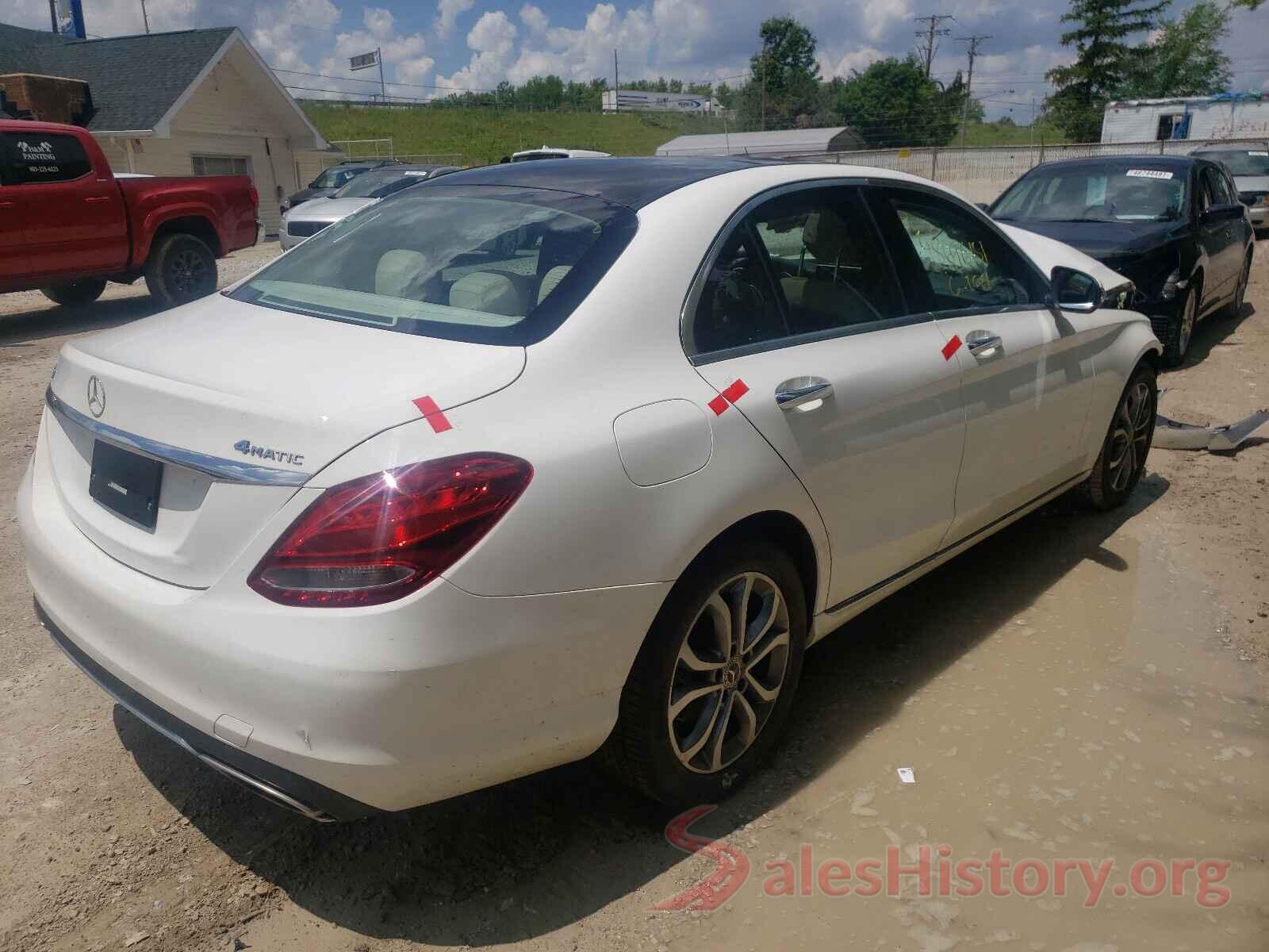 WDDWF4KB2JR331843 2018 MERCEDES-BENZ C CLASS