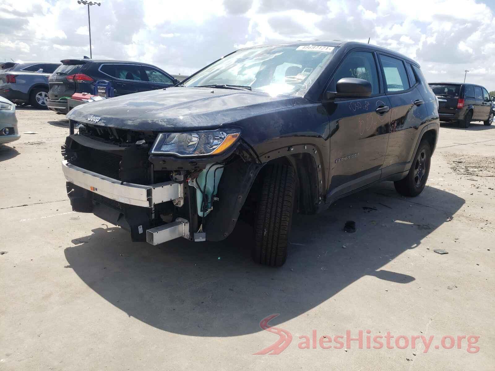 3C4NJCABXJT123233 2018 JEEP COMPASS