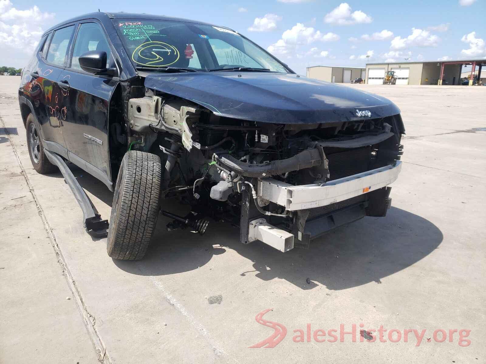 3C4NJCABXJT123233 2018 JEEP COMPASS