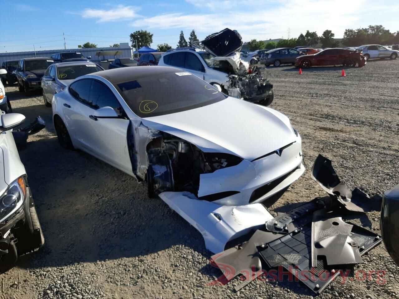 5YJSA1E58NF470995 2022 TESLA MODEL S