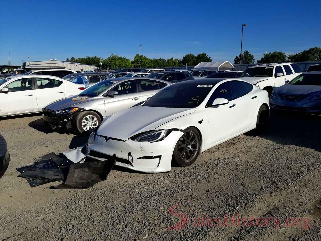 5YJSA1E58NF470995 2022 TESLA MODEL S