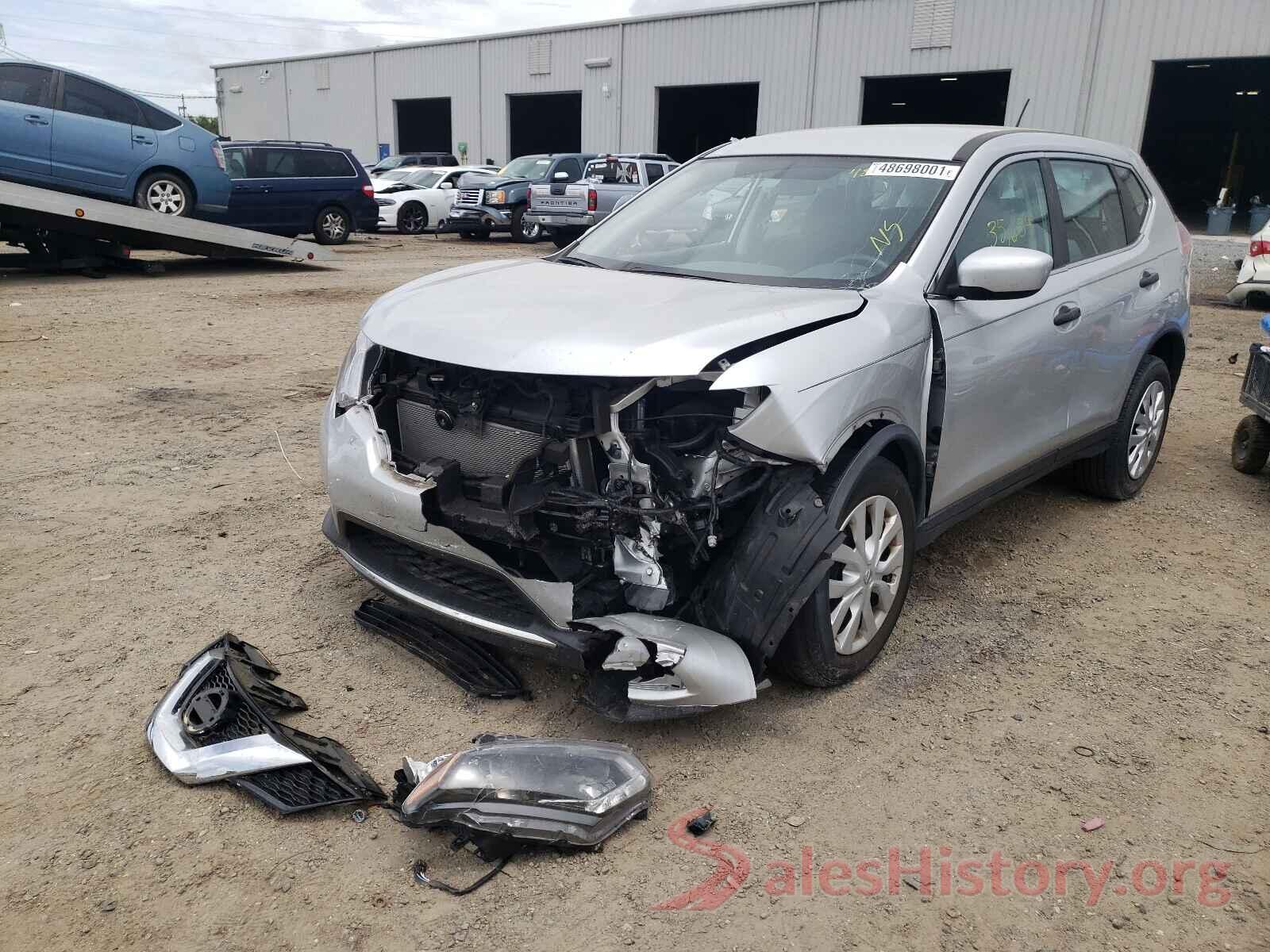 KNMAT2MT5GP652836 2016 NISSAN ROGUE