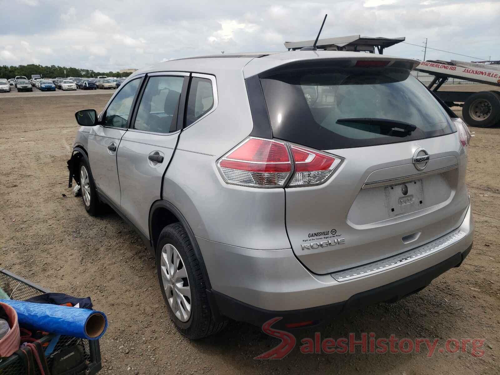 KNMAT2MT5GP652836 2016 NISSAN ROGUE