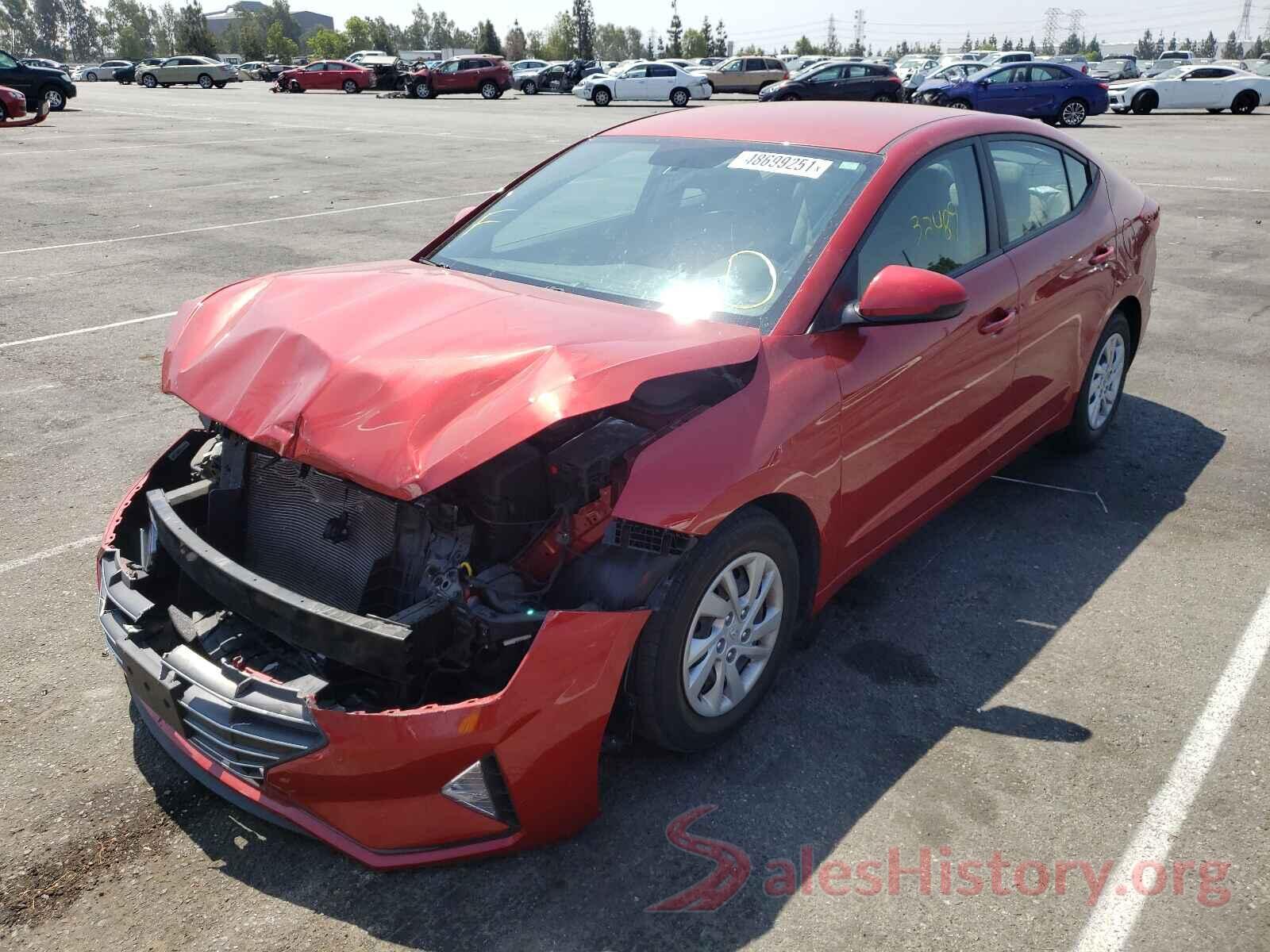 5NPD74LF0KH490885 2019 HYUNDAI ELANTRA