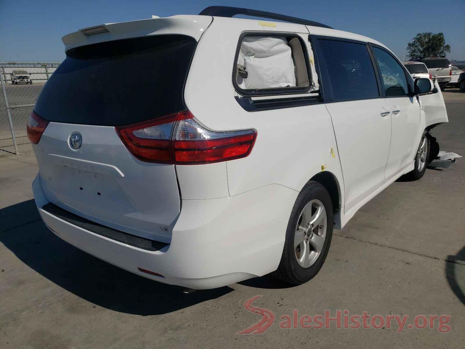 5TDKZ3DC1KS970685 2019 TOYOTA SIENNA