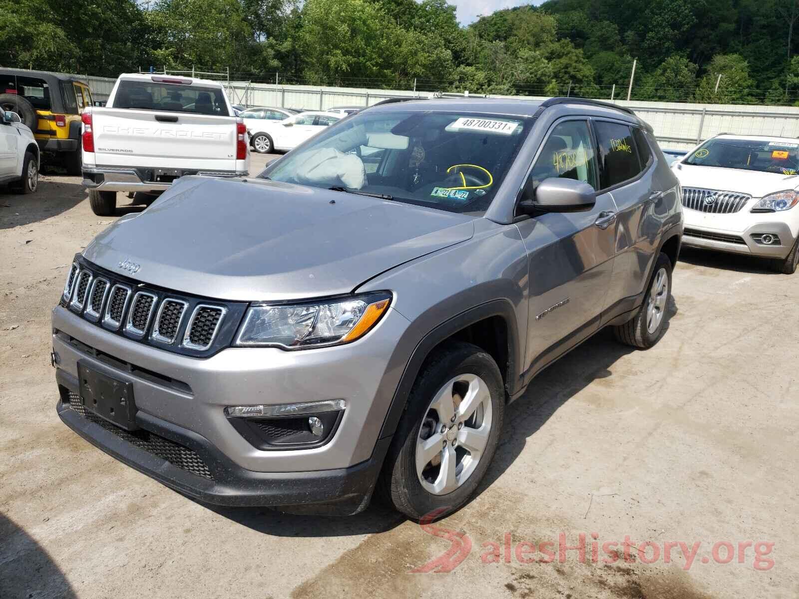 3C4NJDBB6KT723544 2019 JEEP COMPASS