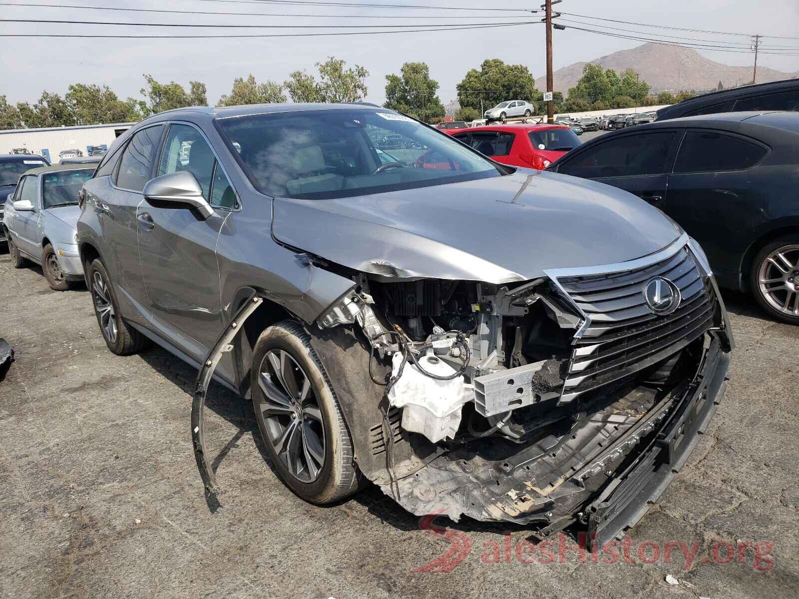 2T2ZZMCA8HC091024 2017 LEXUS RX350