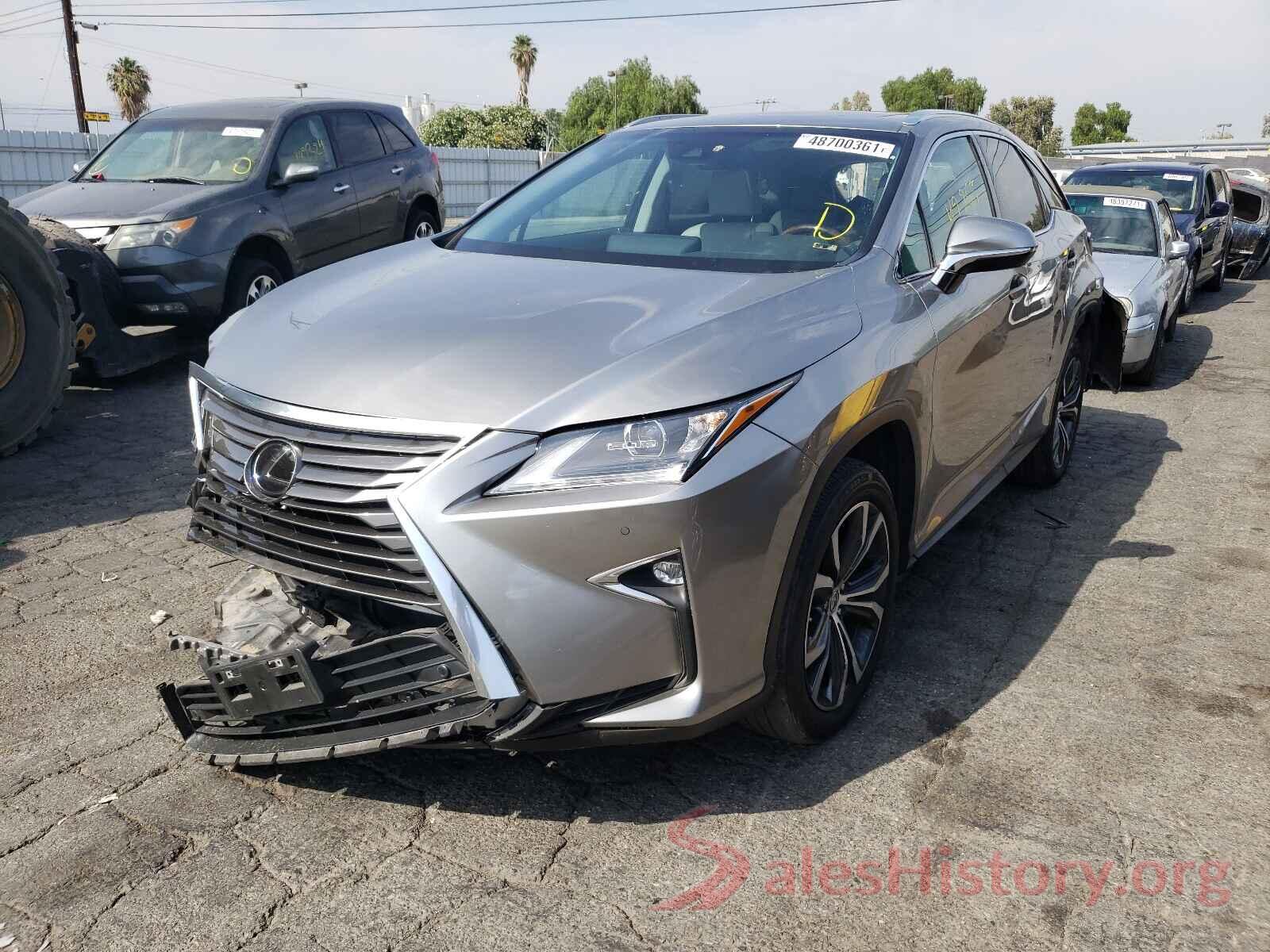 2T2ZZMCA8HC091024 2017 LEXUS RX350