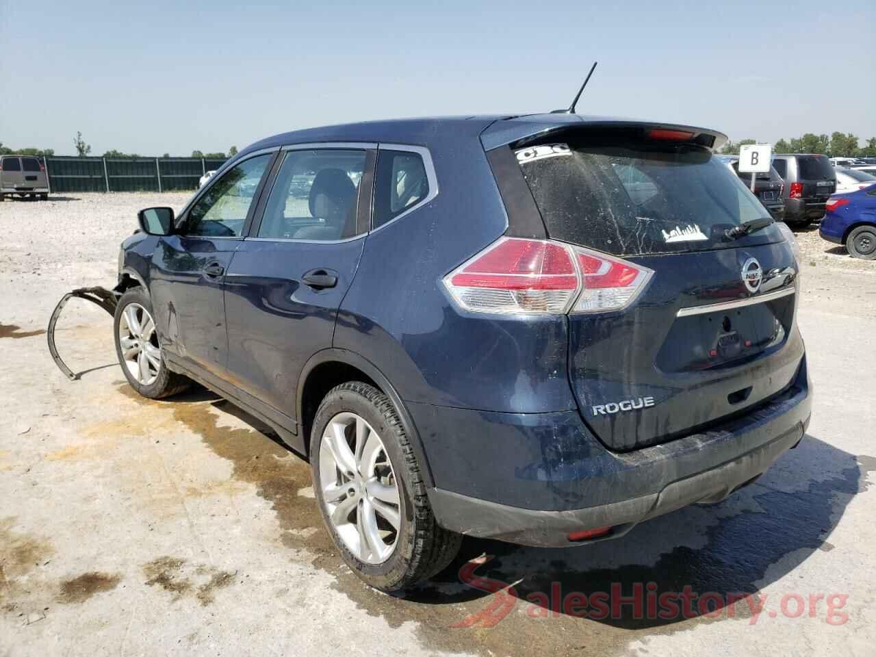 KNMAT2MV3GP690969 2016 NISSAN ROGUE