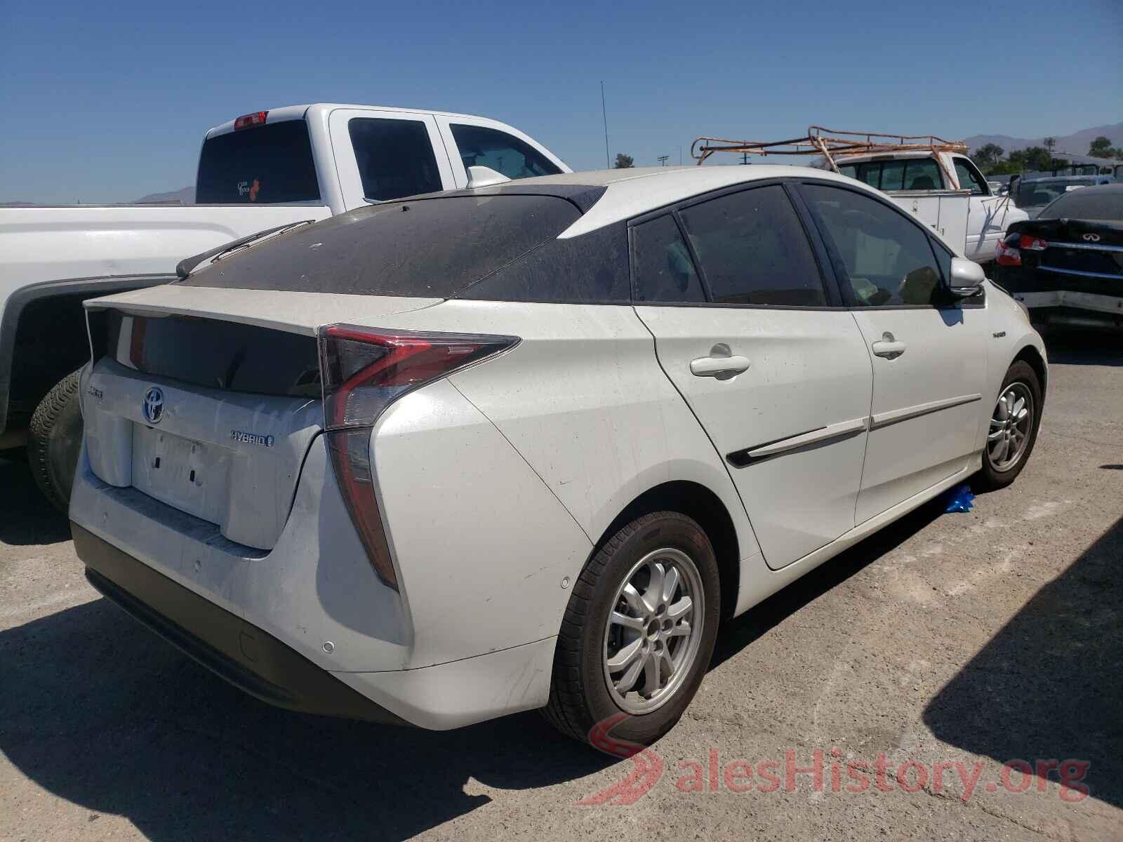 JTDKBRFU1H3053432 2017 TOYOTA PRIUS