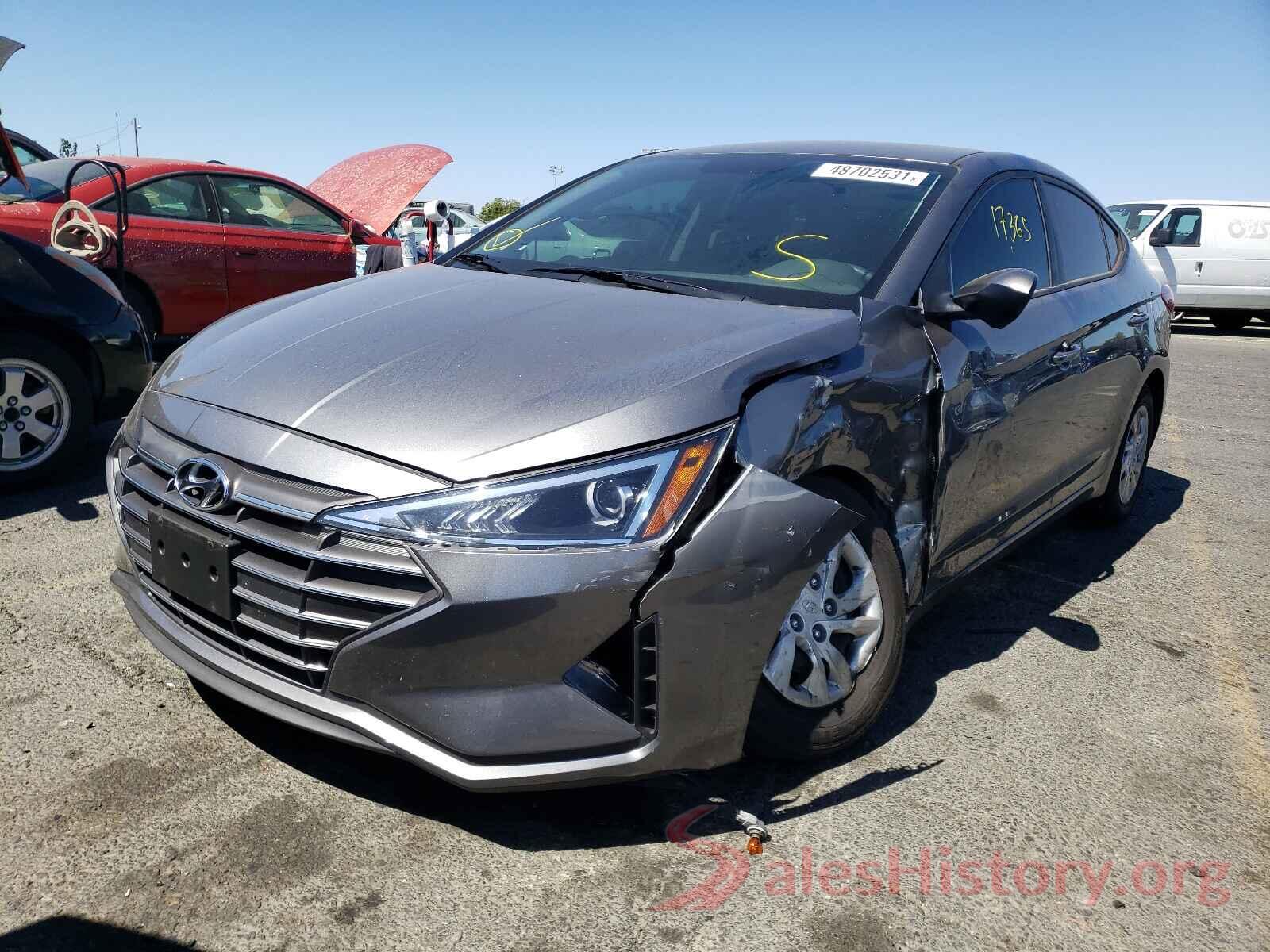 5NPD74LF5KH455453 2019 HYUNDAI ELANTRA