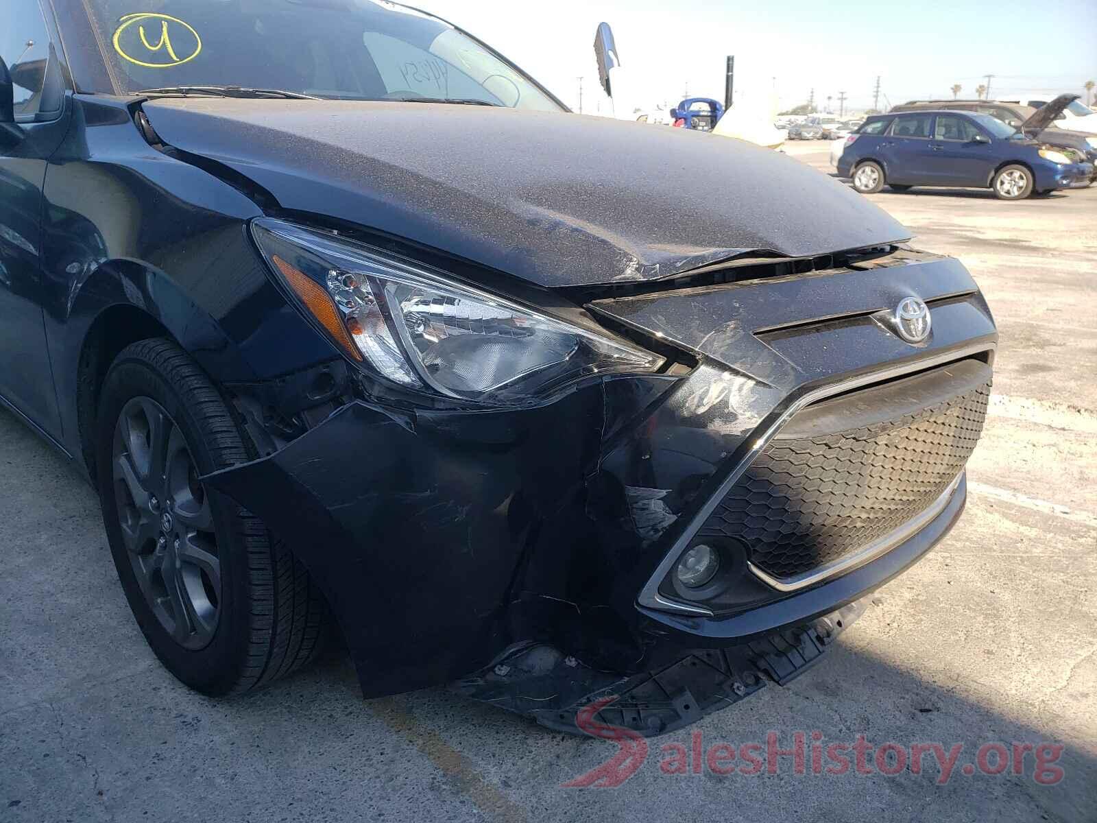 3MYDLBYV0KY525025 2019 TOYOTA YARIS