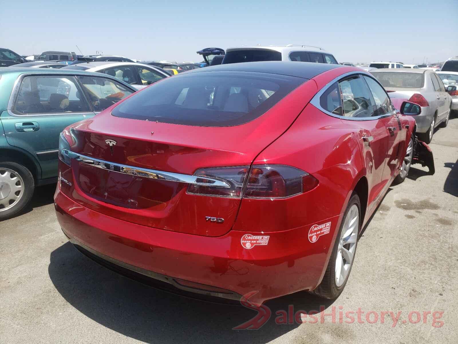 5YJSA1E24JF254822 2018 TESLA MODEL S