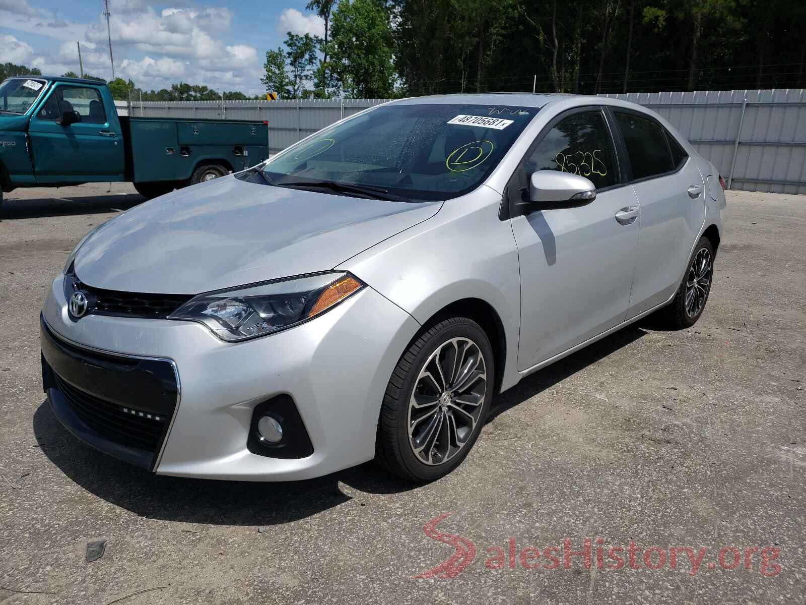 5YFBURHE4GP369574 2016 TOYOTA COROLLA