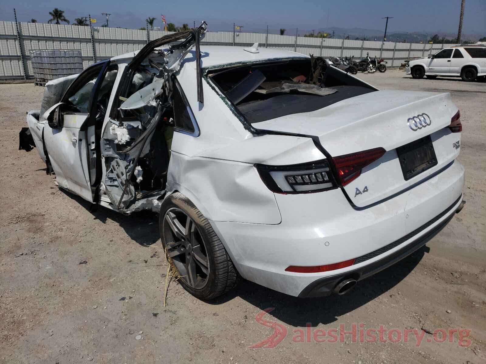 WAULMAF40JA031033 2018 AUDI A4