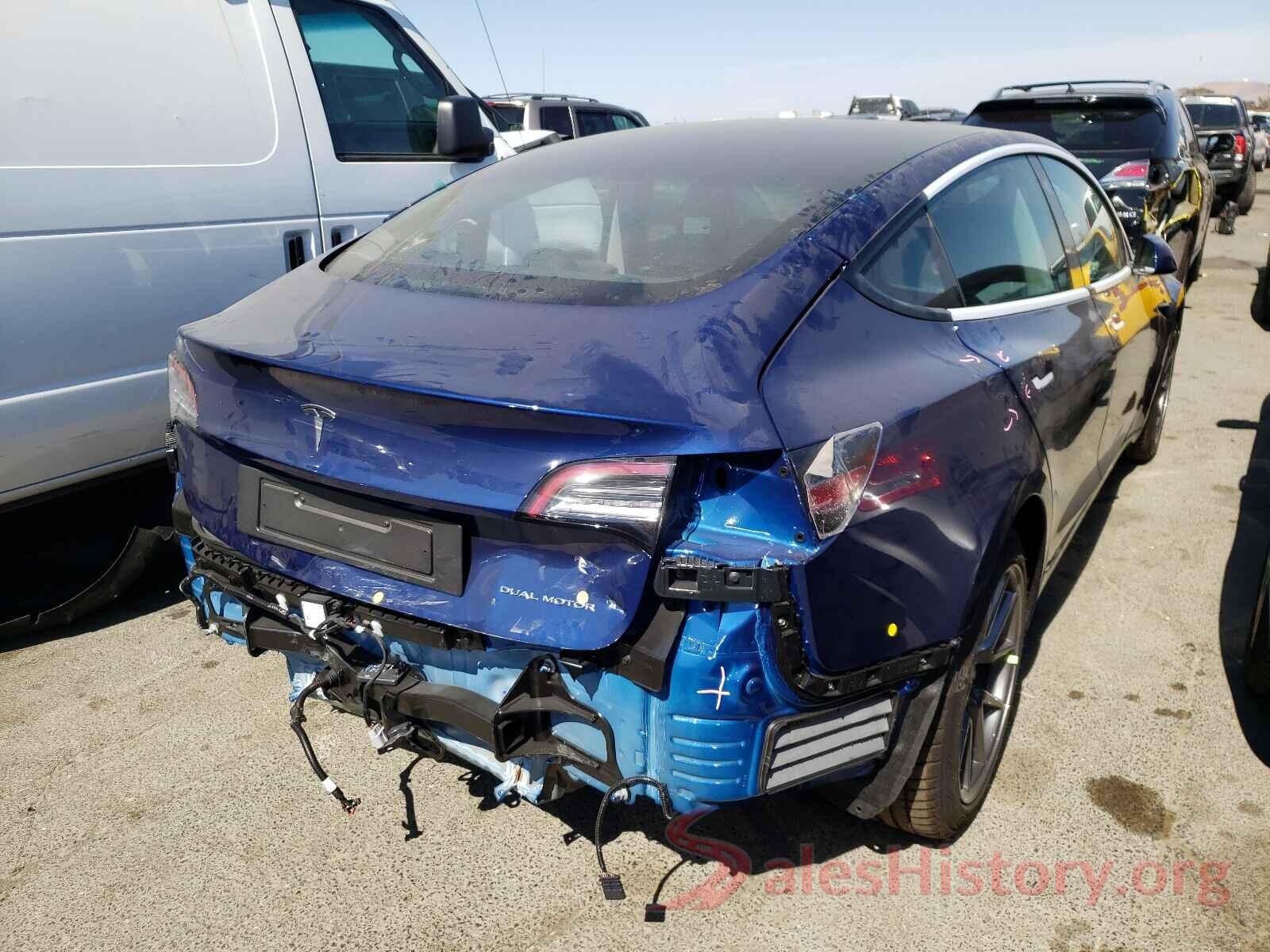 5YJ3E7EB4MF942318 2021 TESLA MODEL 3