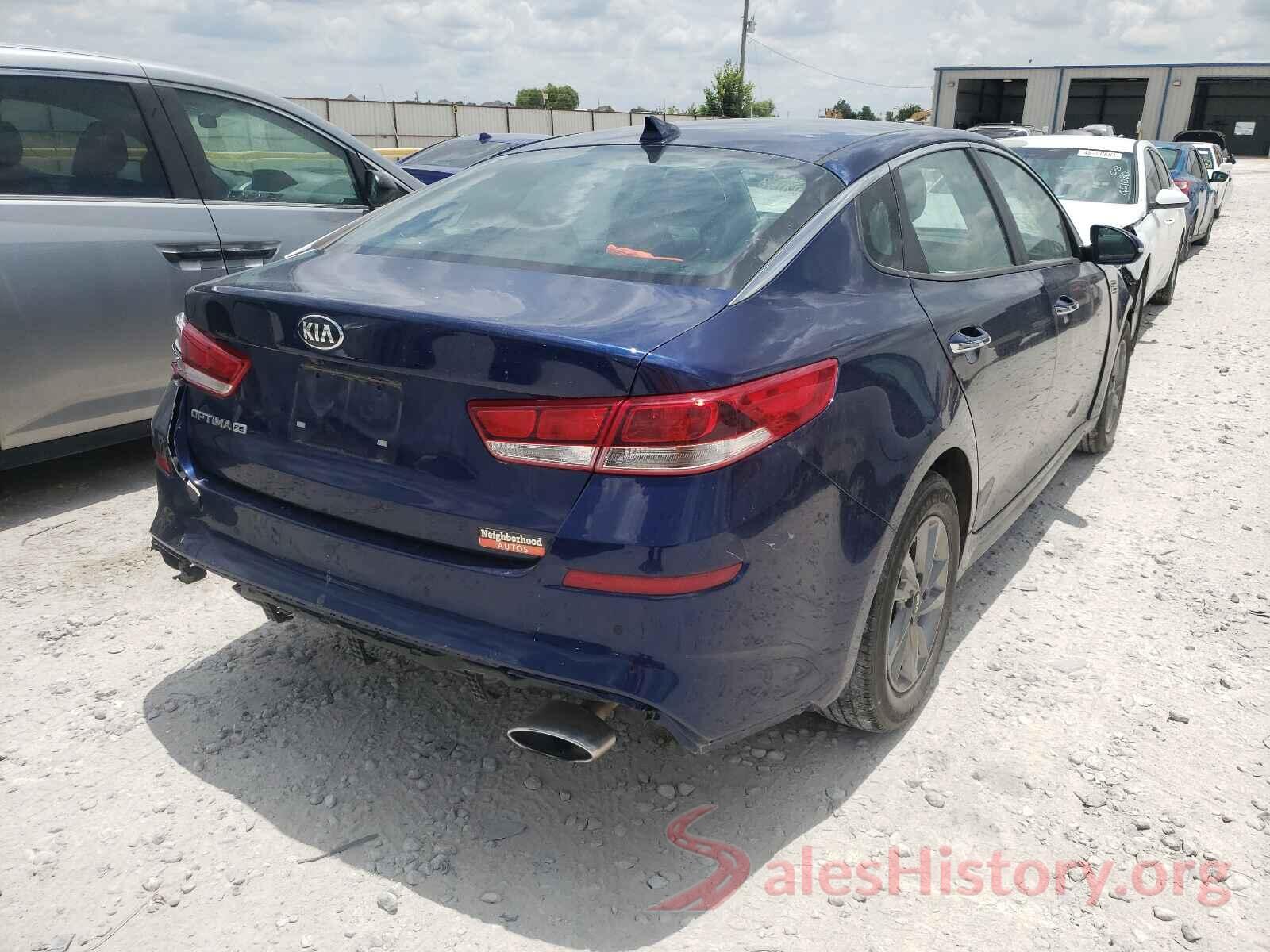 5XXGT4L36KG281158 2019 KIA OPTIMA