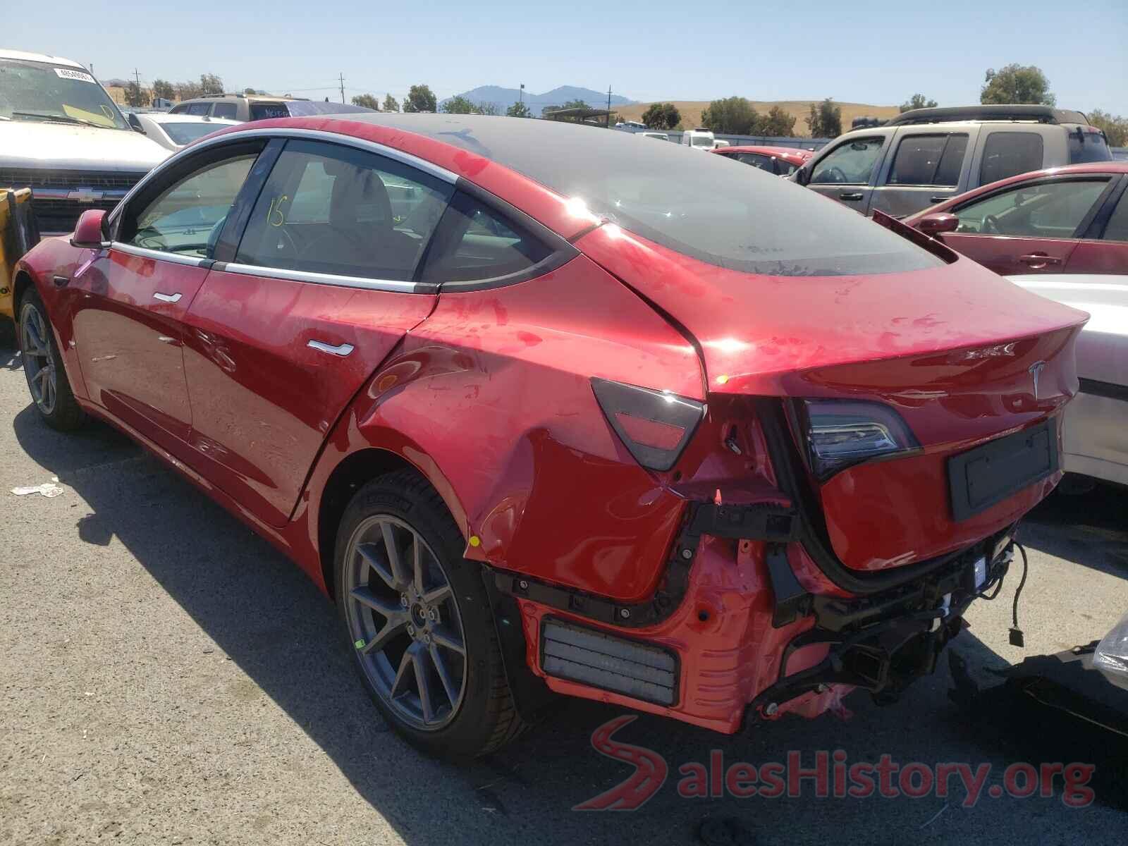 5YJ3E7EBXMF943845 2021 TESLA MODEL 3