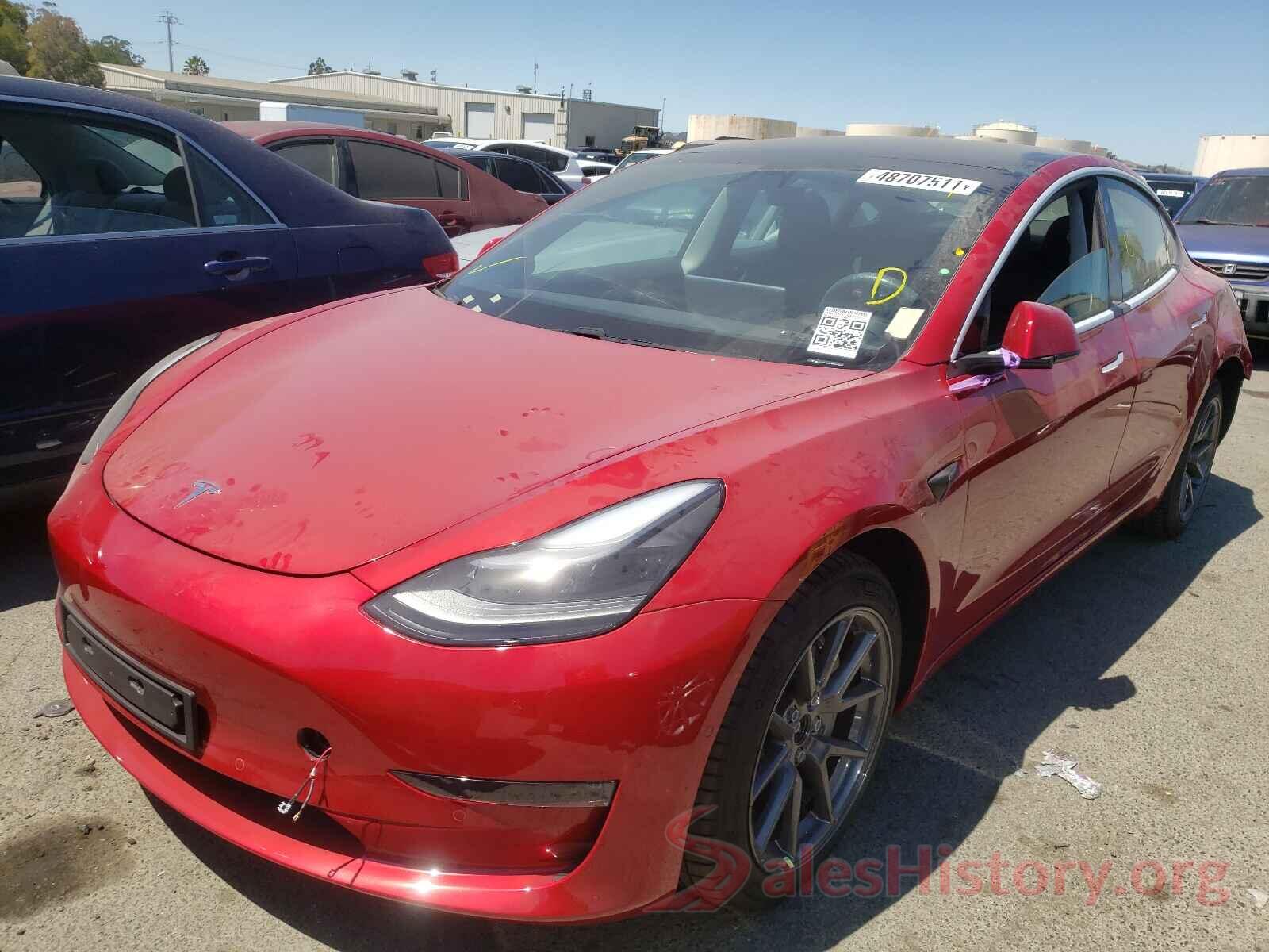 5YJ3E7EBXMF943845 2021 TESLA MODEL 3