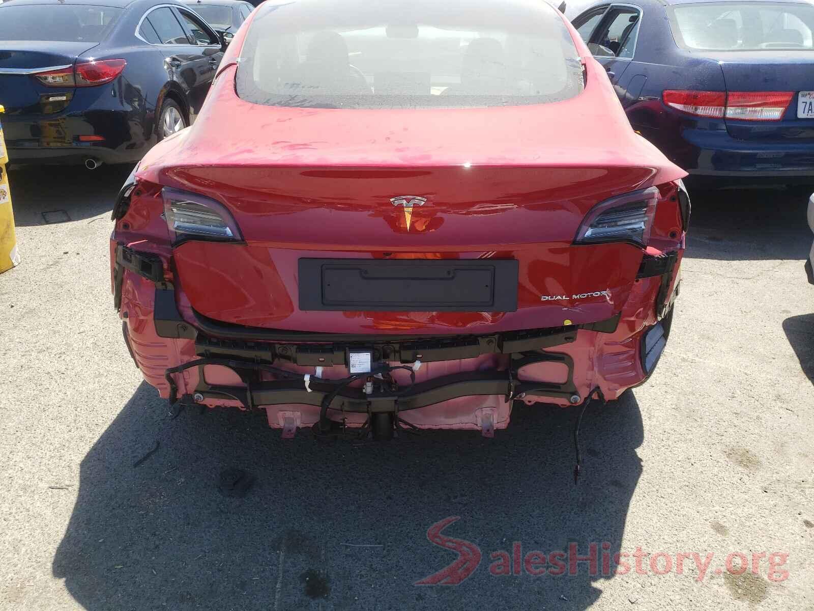 5YJ3E7EBXMF943845 2021 TESLA MODEL 3