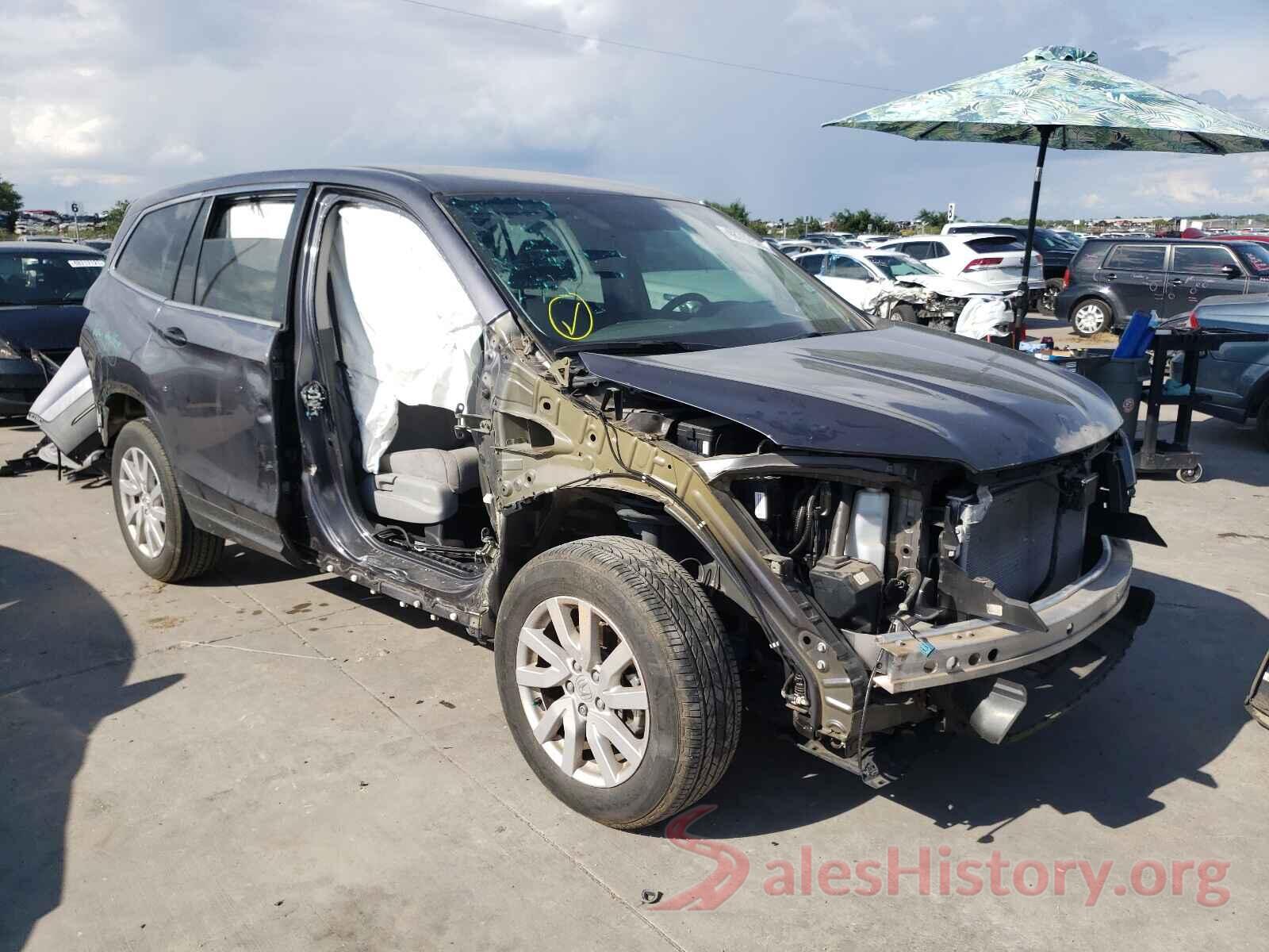 5FNYF5H18KB035529 2019 HONDA PILOT