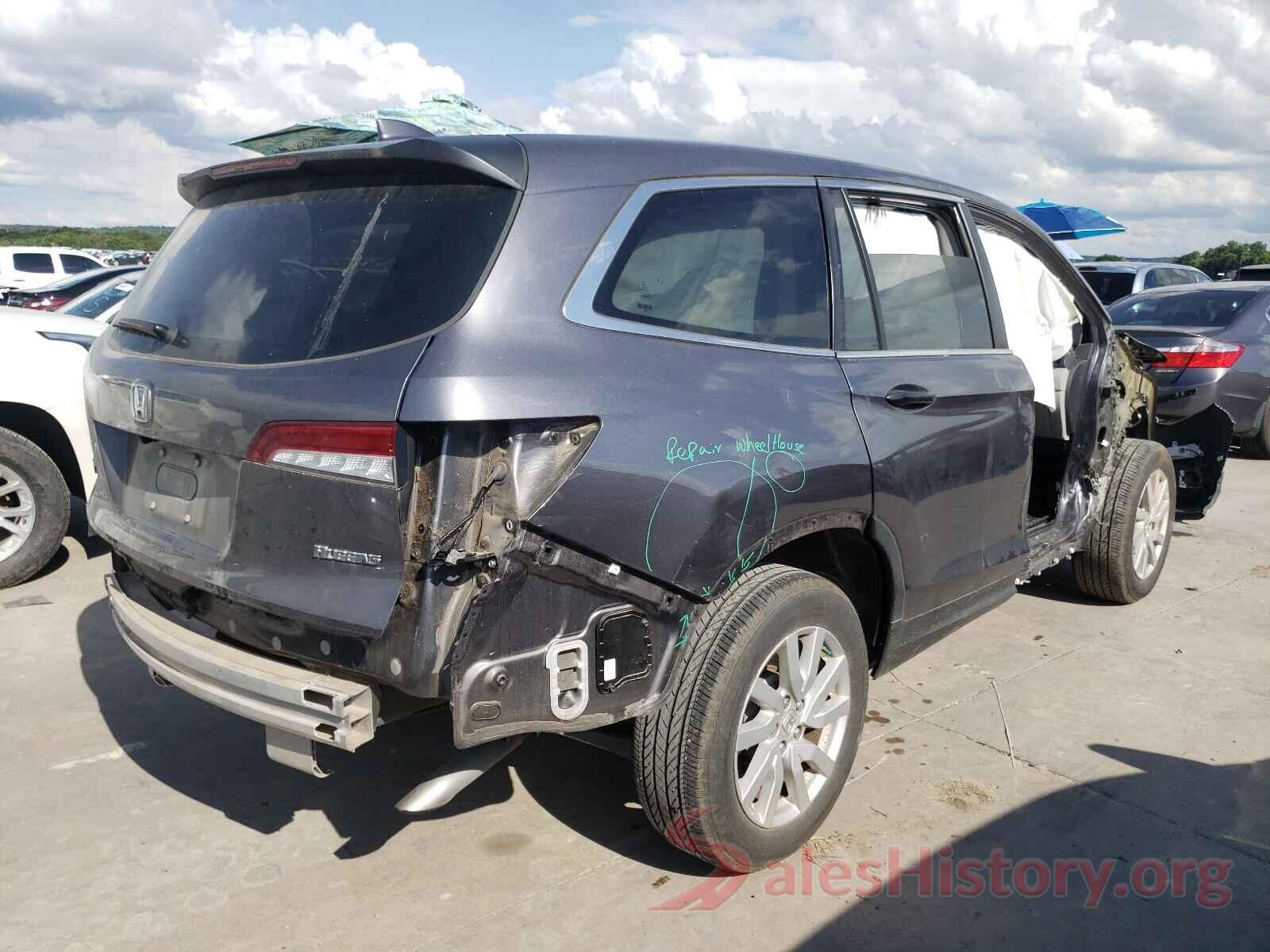 5FNYF5H18KB035529 2019 HONDA PILOT