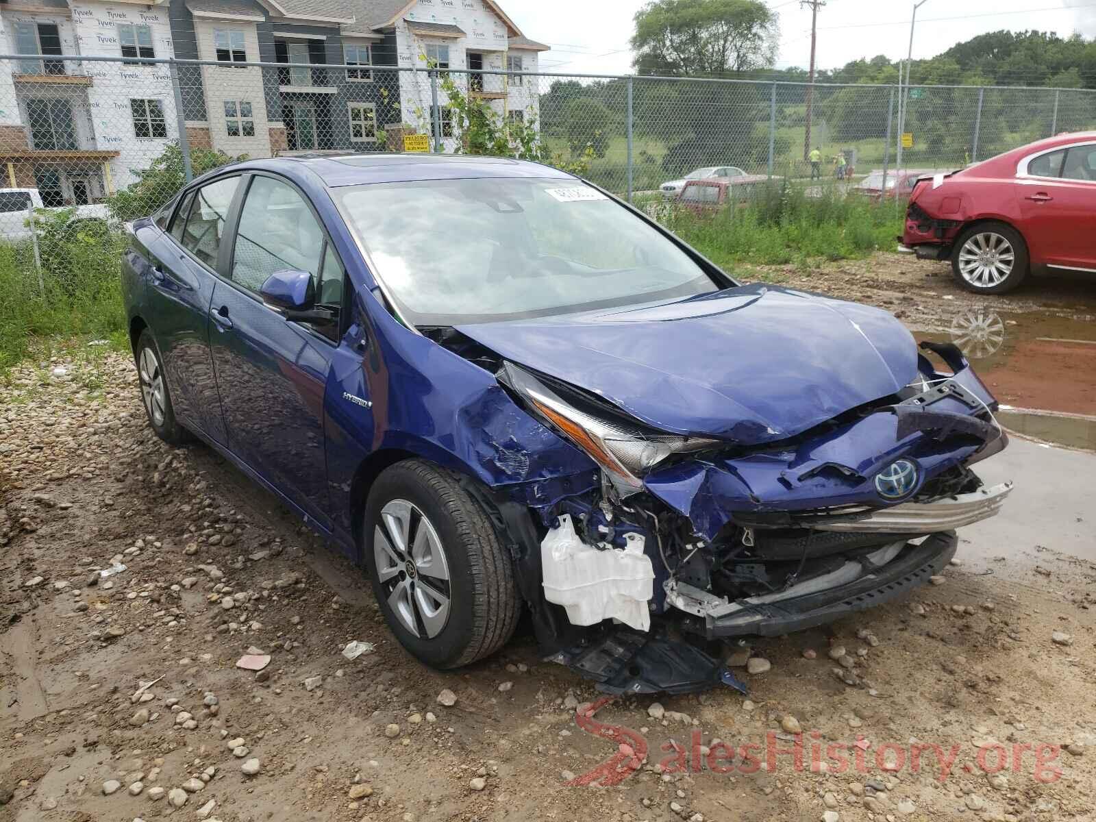 JTDKARFU9G3521456 2016 TOYOTA PRIUS