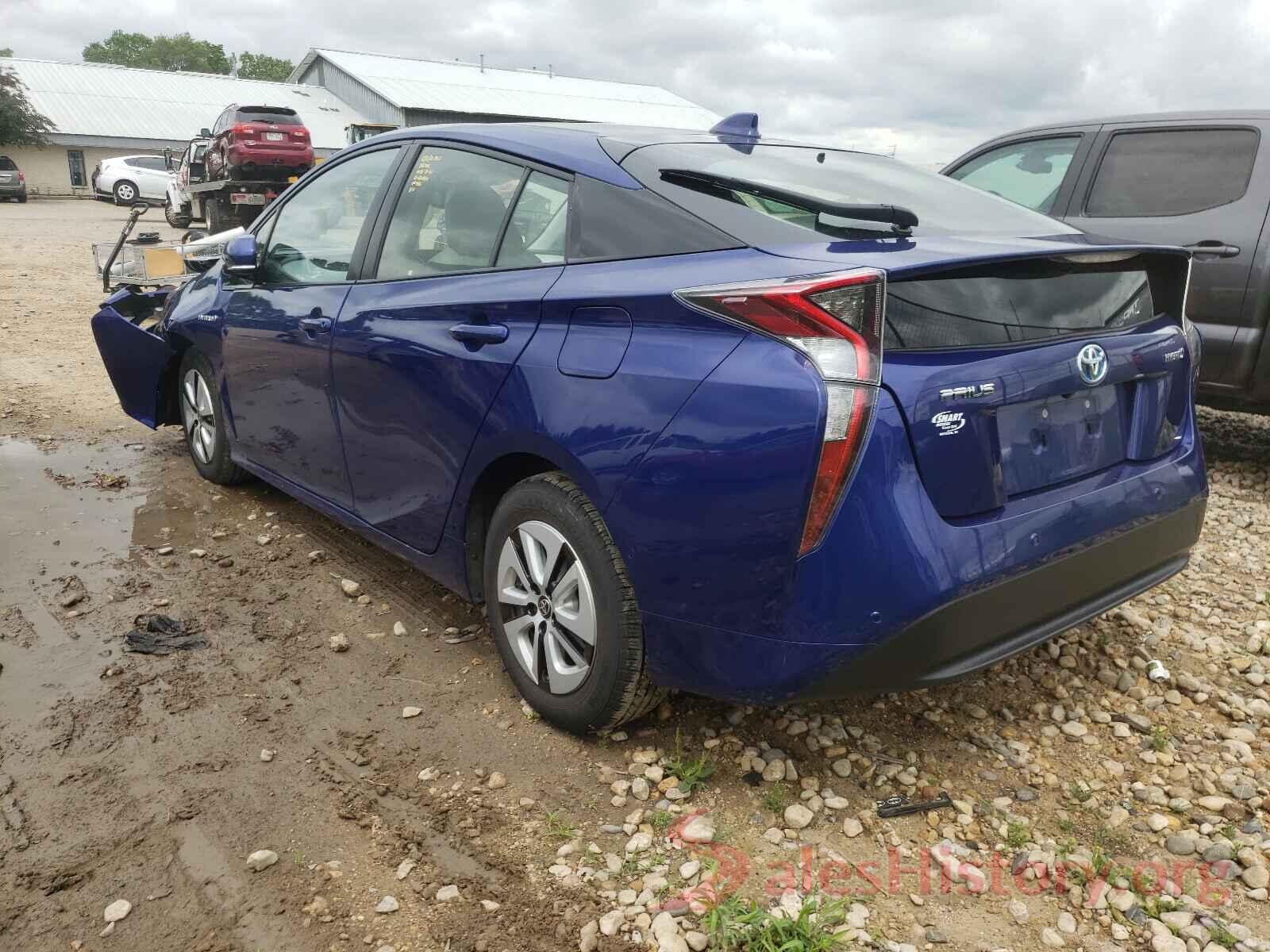 JTDKARFU9G3521456 2016 TOYOTA PRIUS