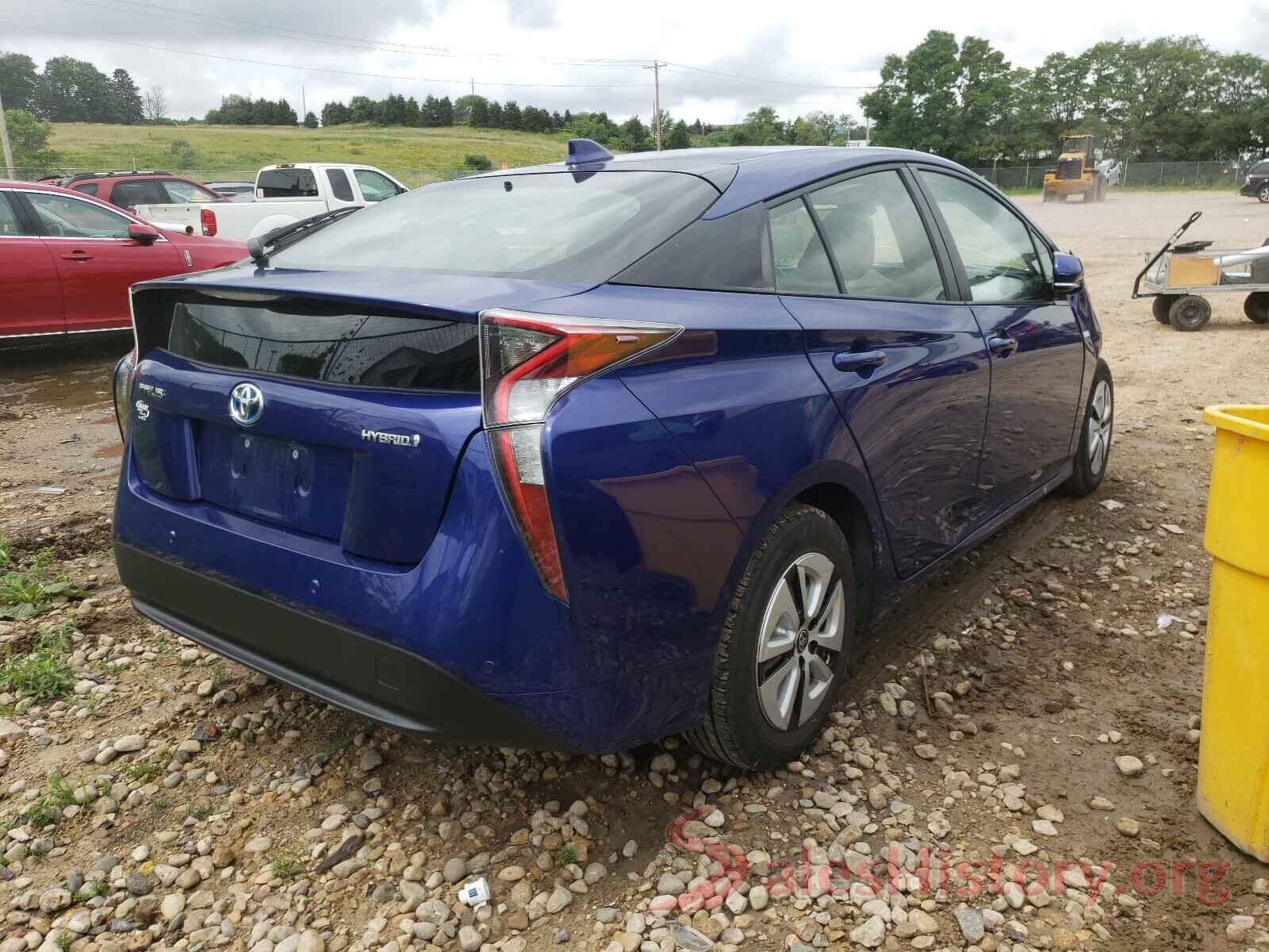 JTDKARFU9G3521456 2016 TOYOTA PRIUS