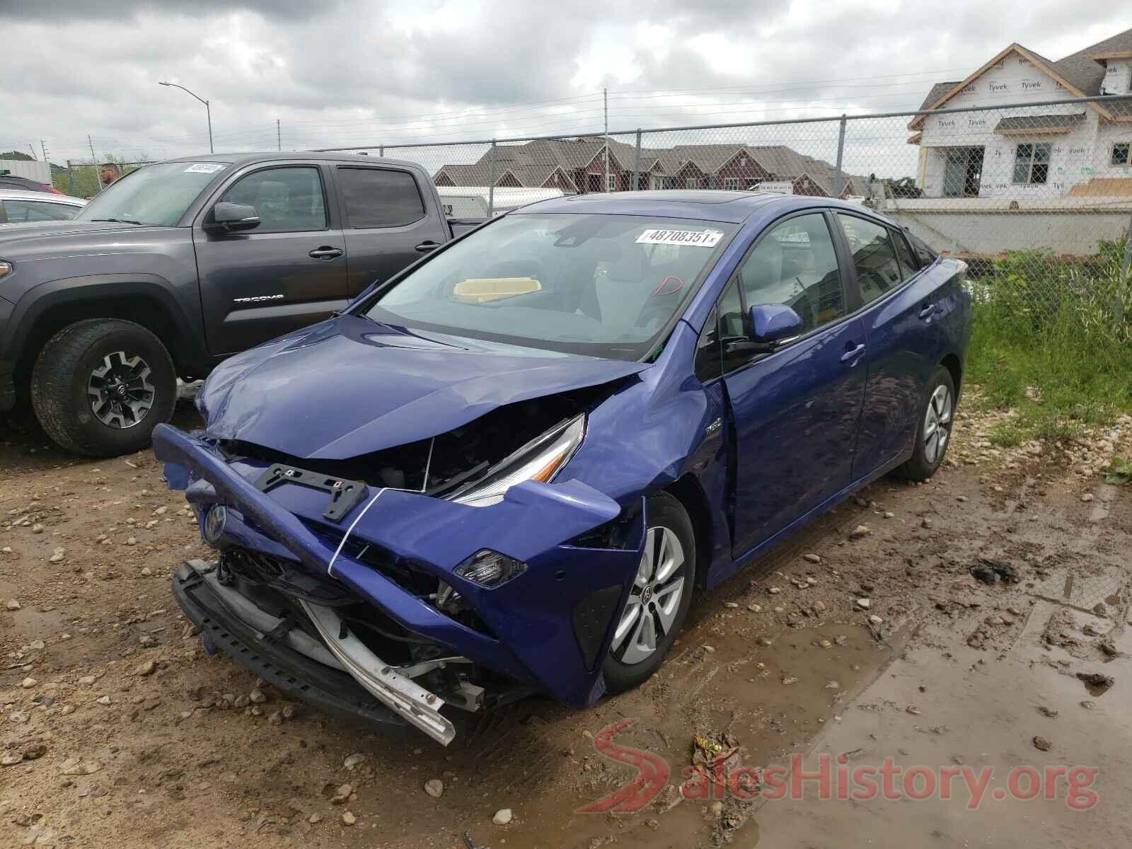 JTDKARFU9G3521456 2016 TOYOTA PRIUS