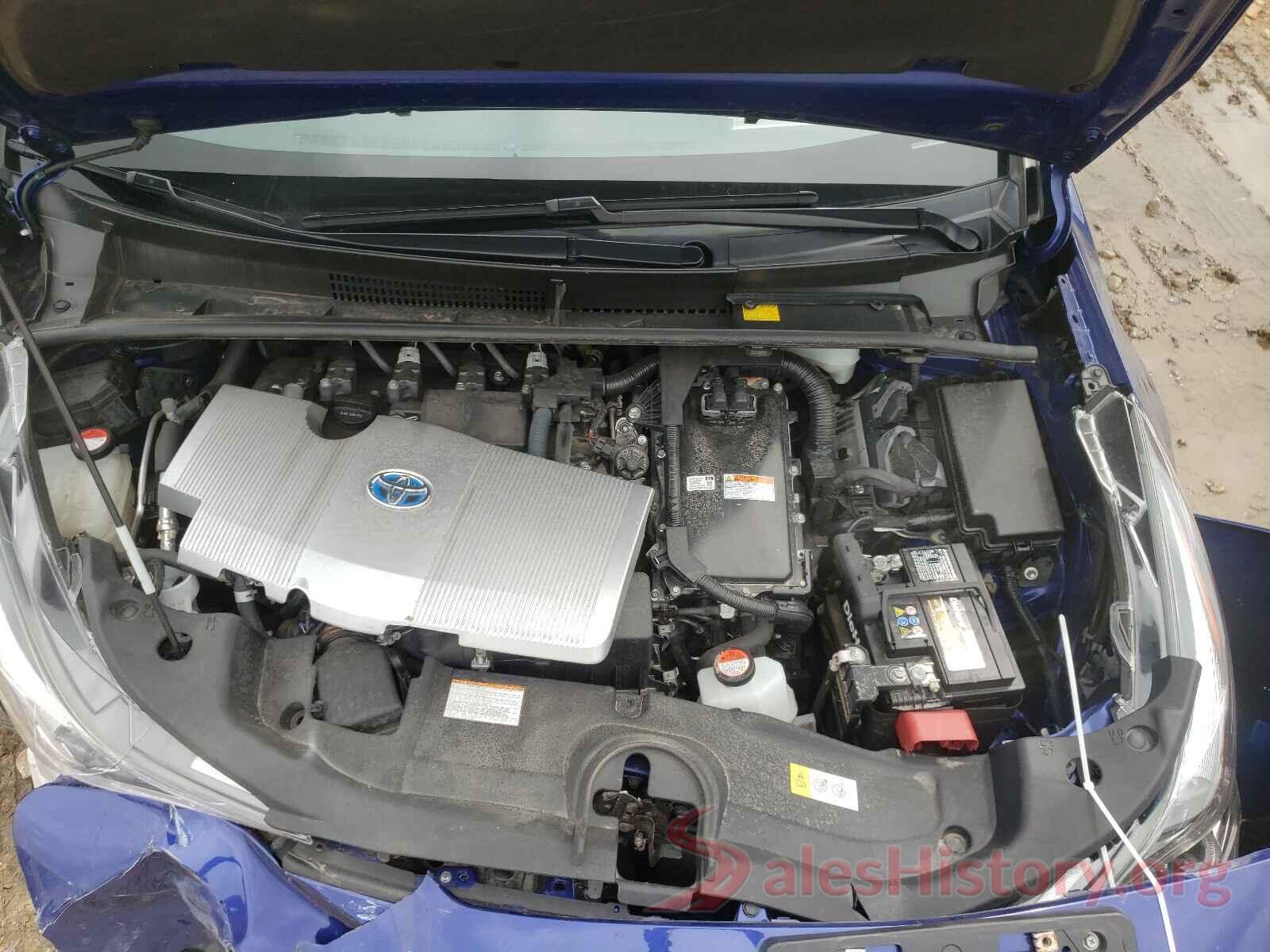 JTDKARFU9G3521456 2016 TOYOTA PRIUS