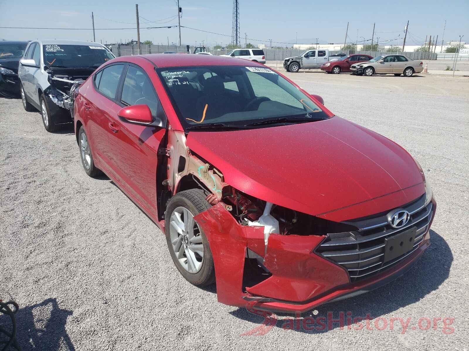 5NPD84LF0LH571691 2020 HYUNDAI ELANTRA