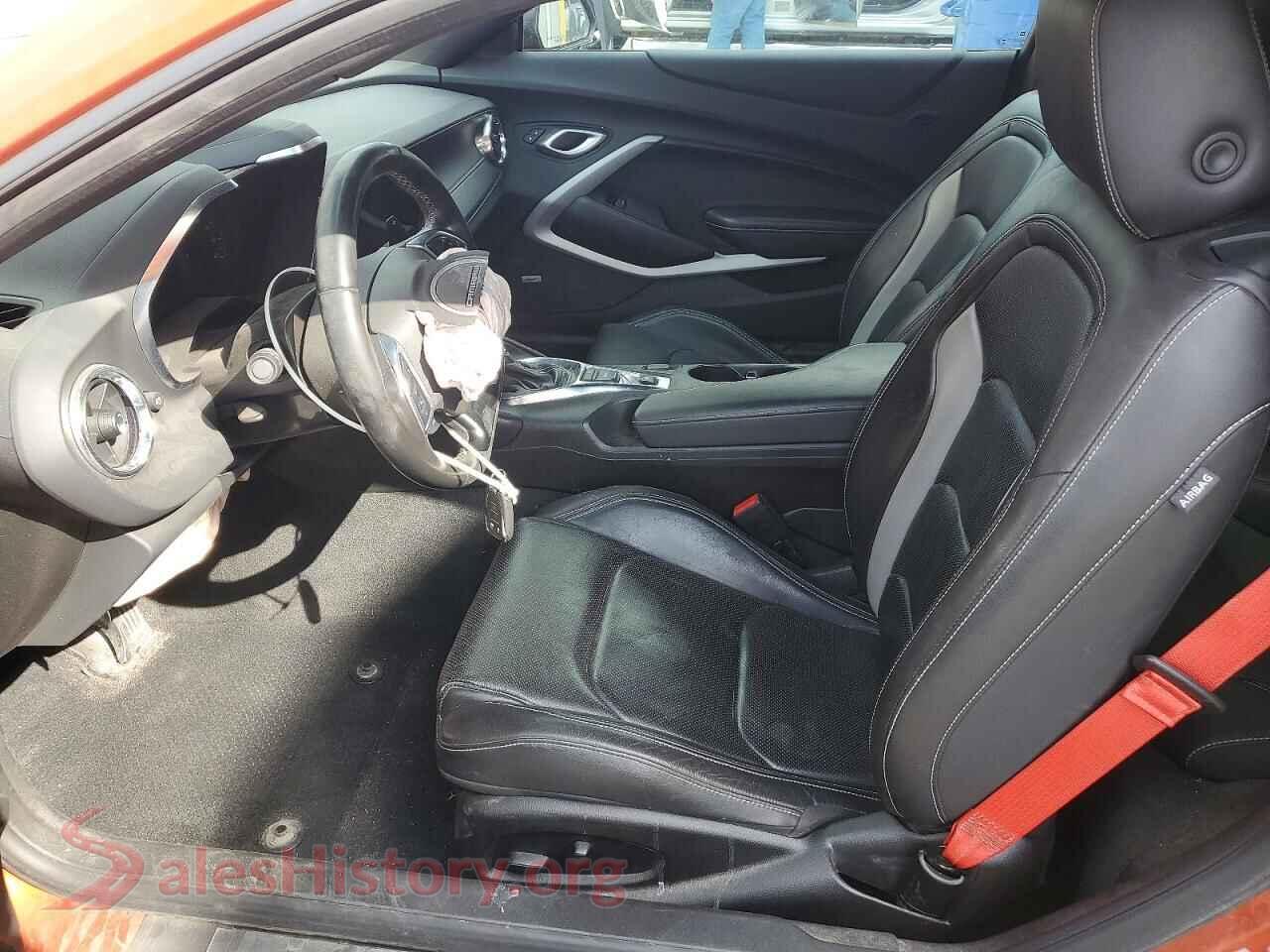 2022 CHEVROLET CAMARO VIN 1G1FD1RX1N0122855, engine bay