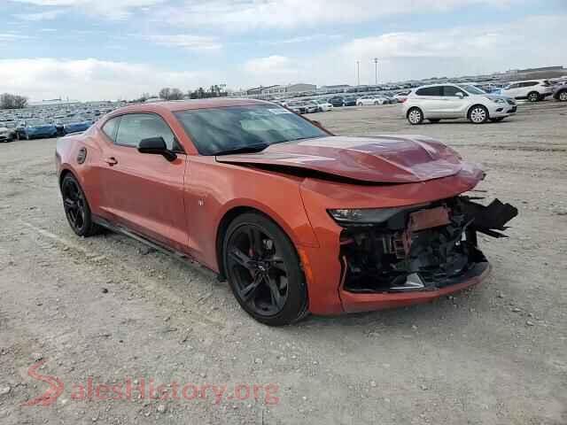 2022 CHEVROLET CAMARO VIN 1G1FD1RX1N0122855, damage close-up