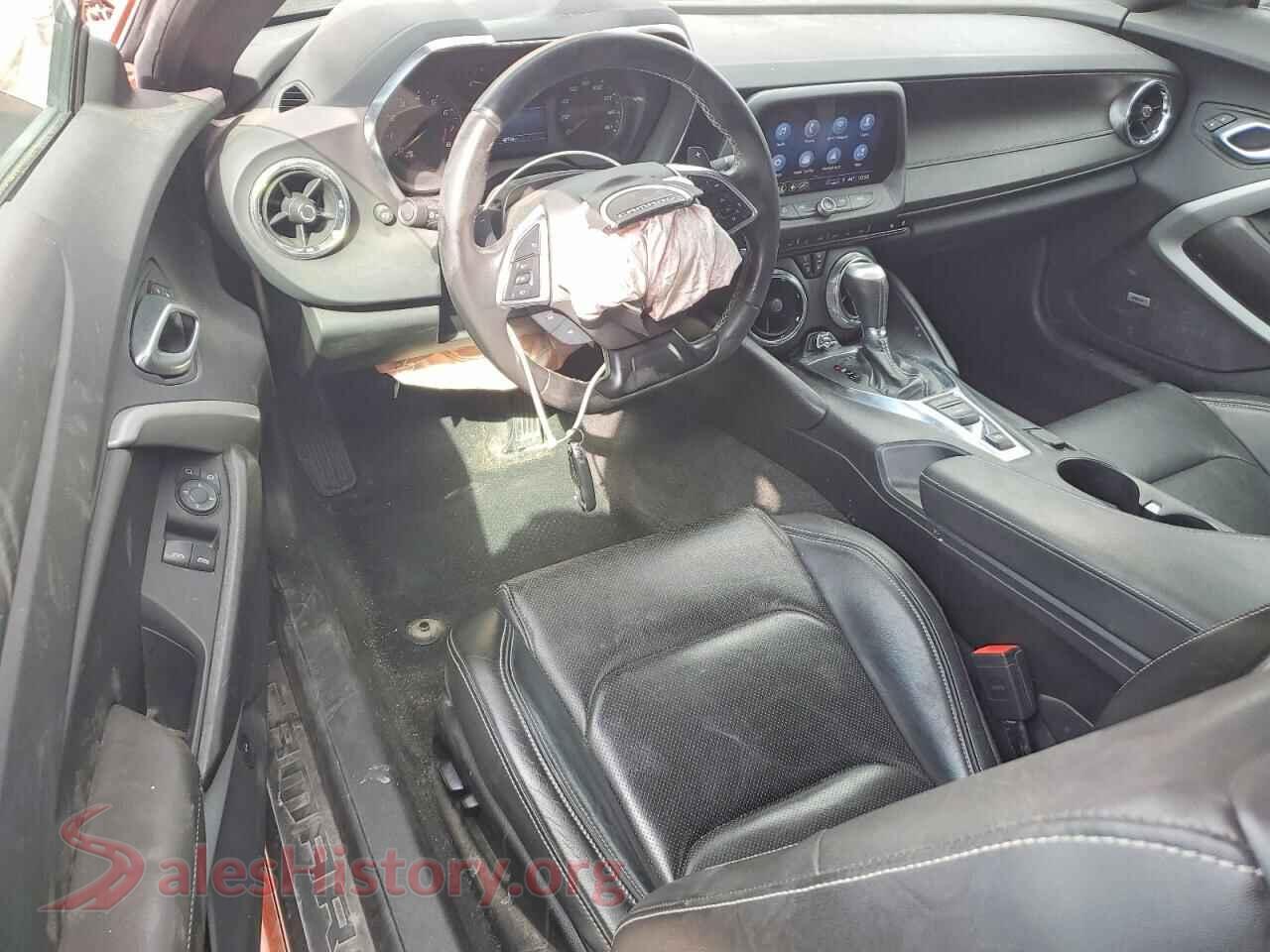 2022 CHEVROLET CAMARO VIN 1G1FD1RX1N0122855, interior dashboard
