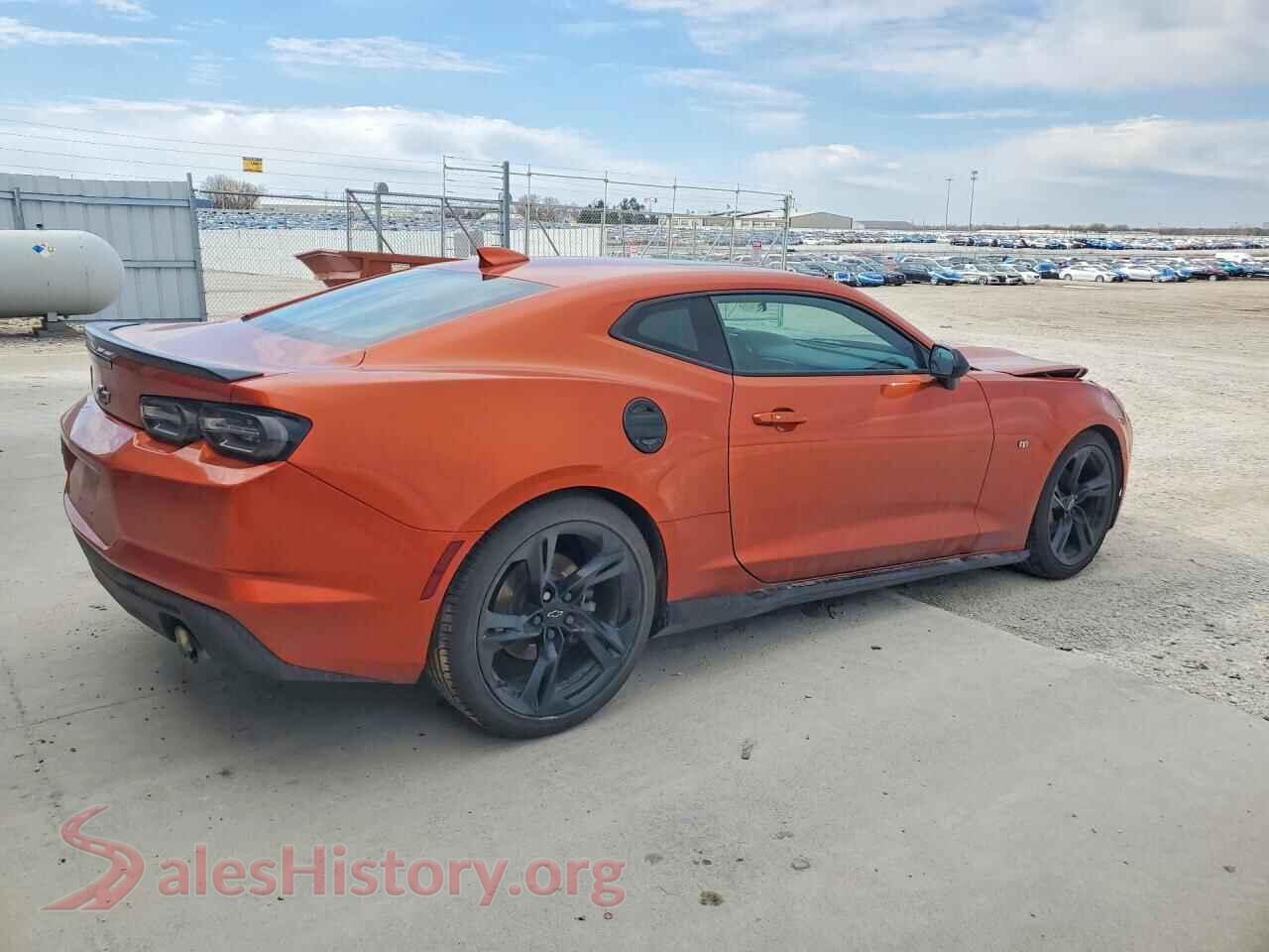 2022 CHEVROLET CAMARO VIN 1G1FD1RX1N0122855, right side view